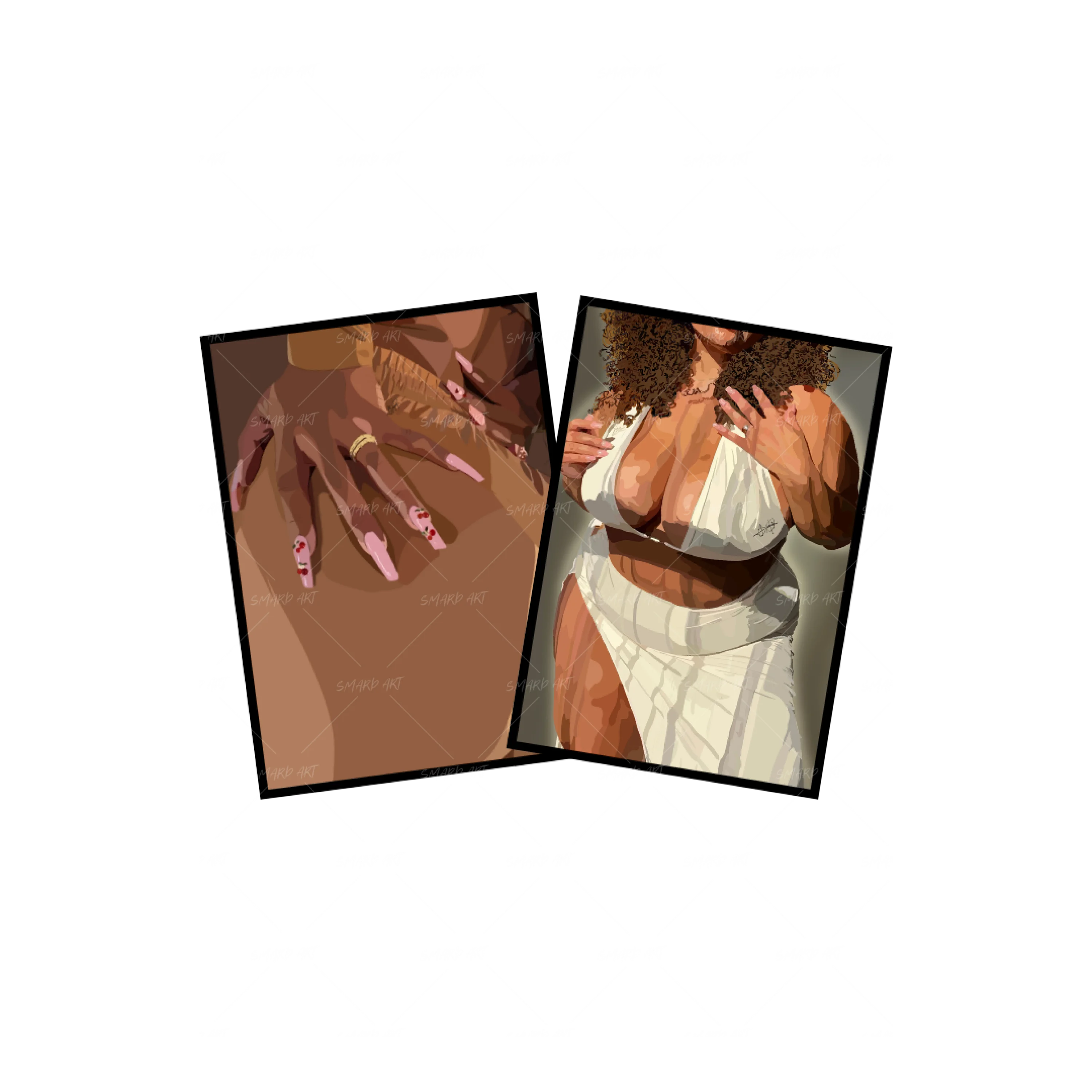 Art Print Bundle : Booty + Curvylicious