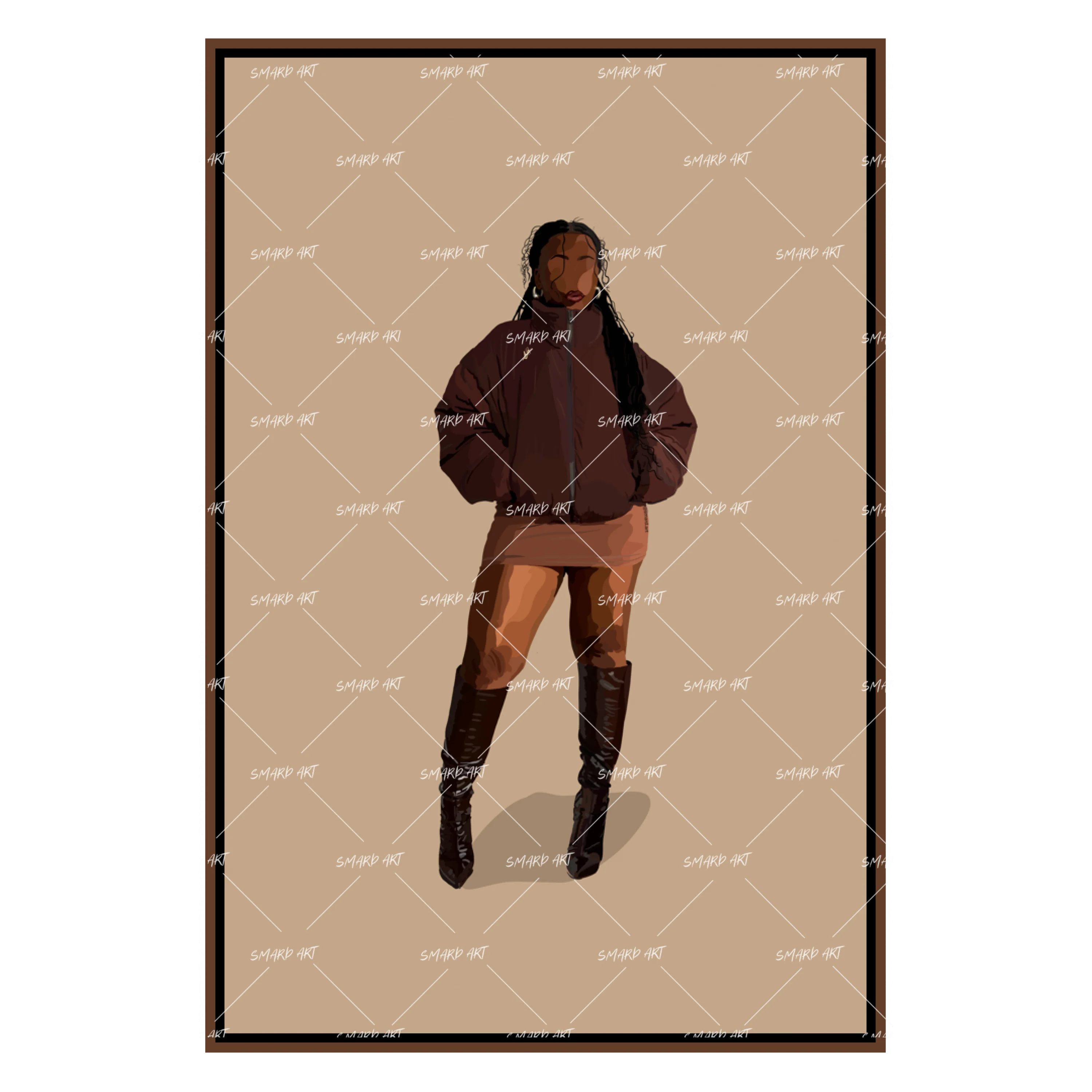 Brown Outfit-Smard