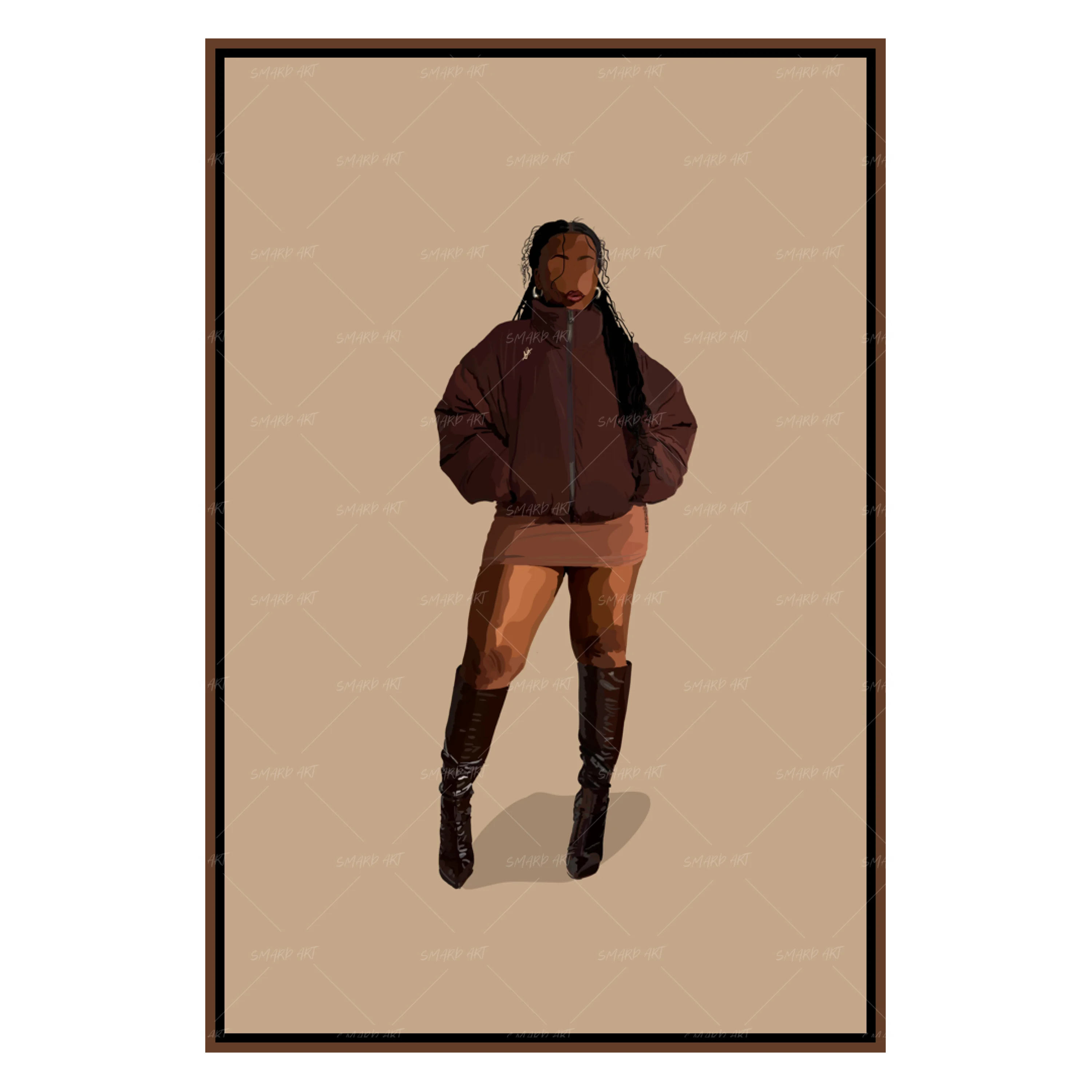 Brown Outfit-Smard