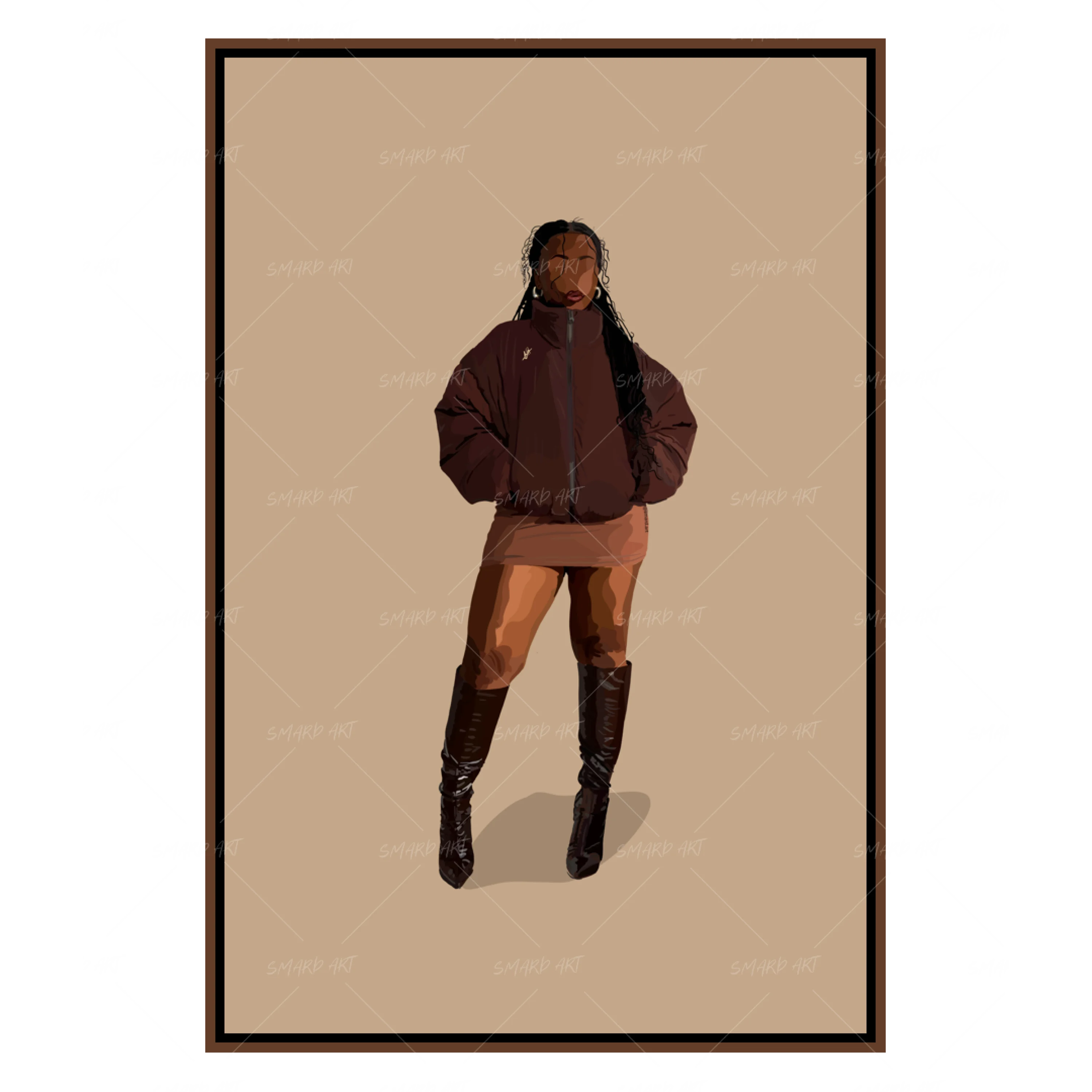 Brown Outfit-Smard