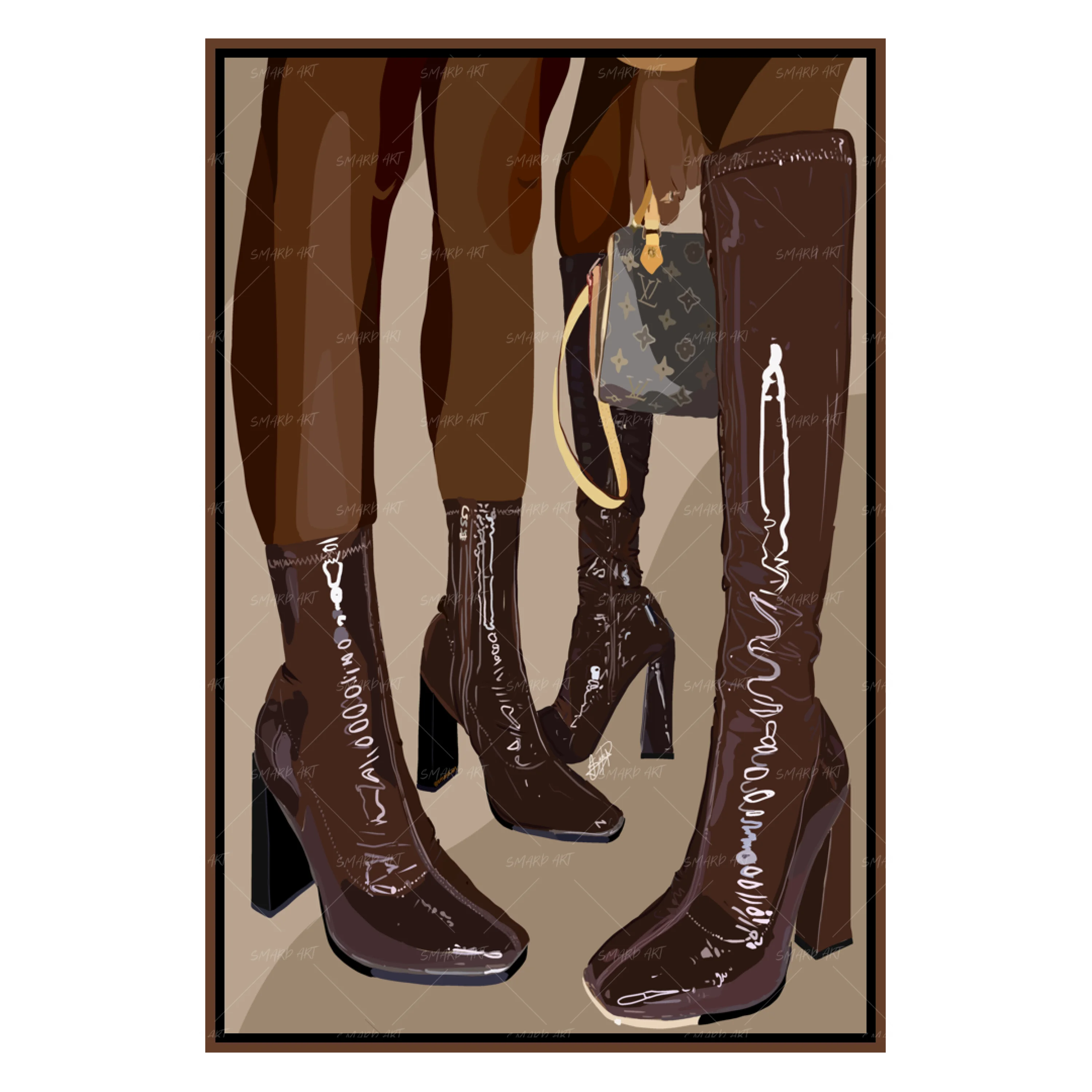Brown Boots-Smard