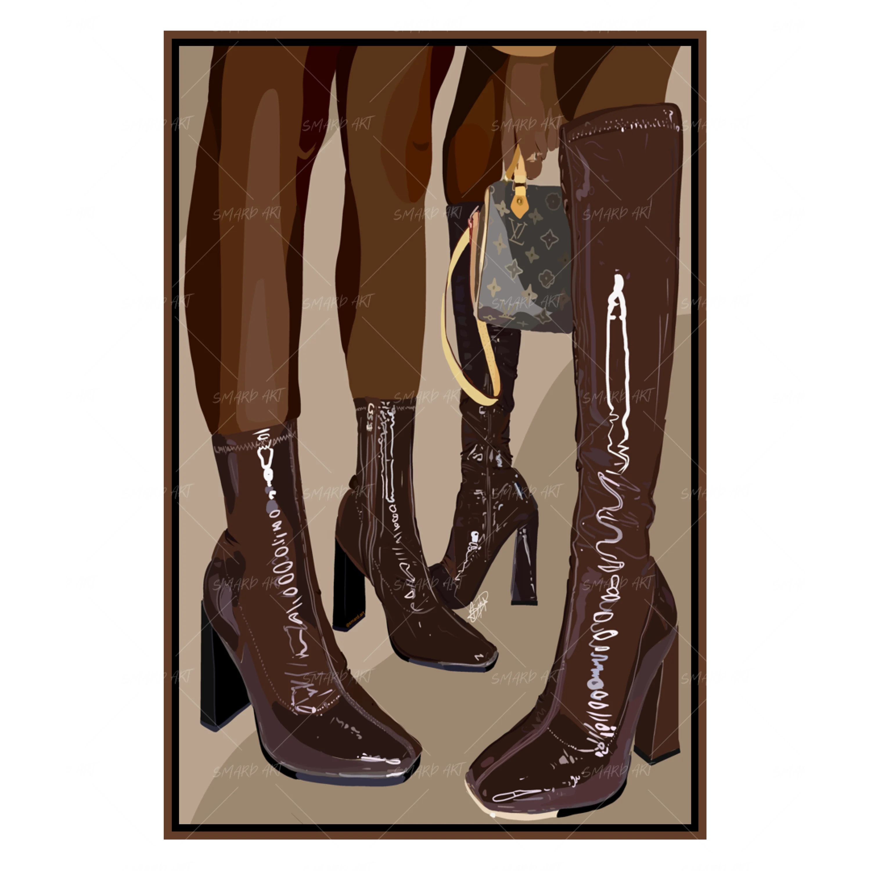 Brown Boots-Smard