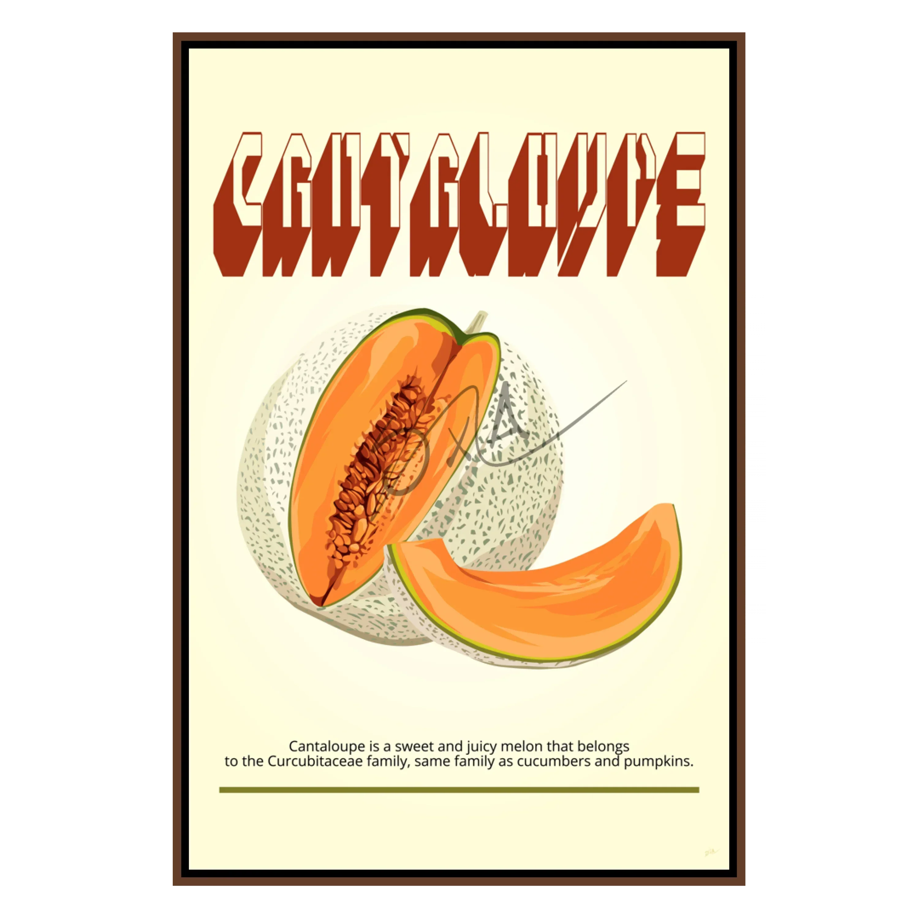 Cantaloupe (Smard X Anaya)-Smard