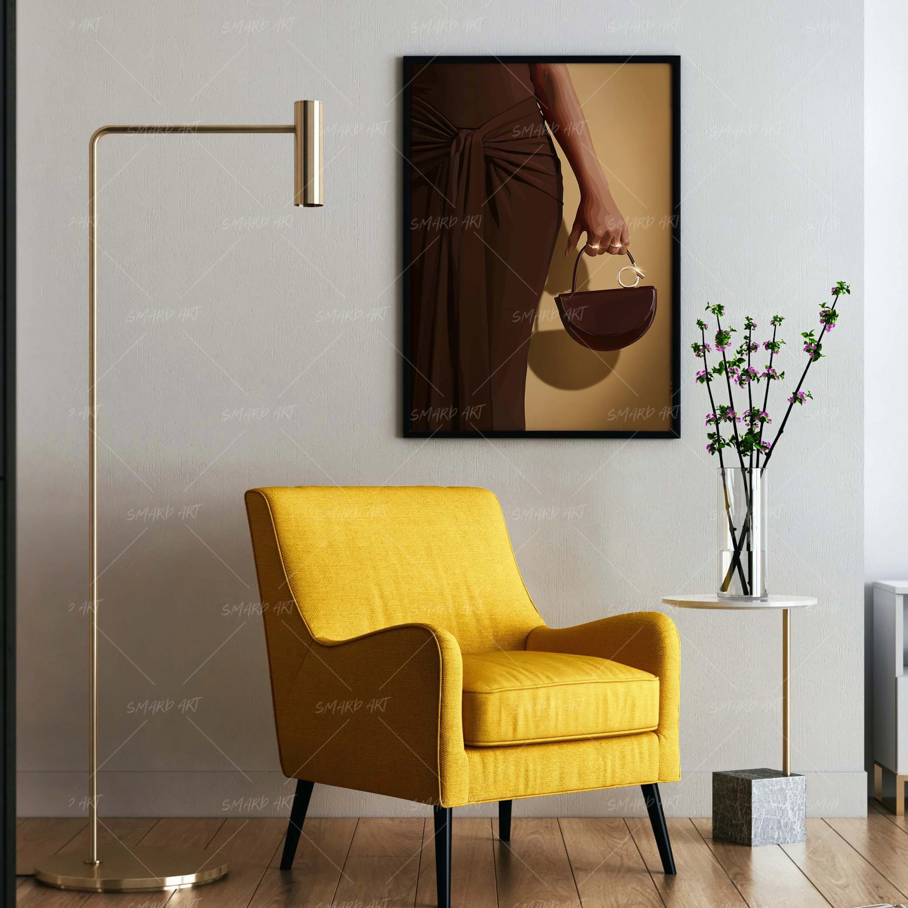 Carry Me-wall art print featuring decorative artistic design suitable for living rooms, offices, and schools by SmardArt. Elevate your space with Black wall art that speaks to culture, identity, and creativity. At Smard, we celebrate artistry made with melanin, bringing powerful and inspiring designs to life.