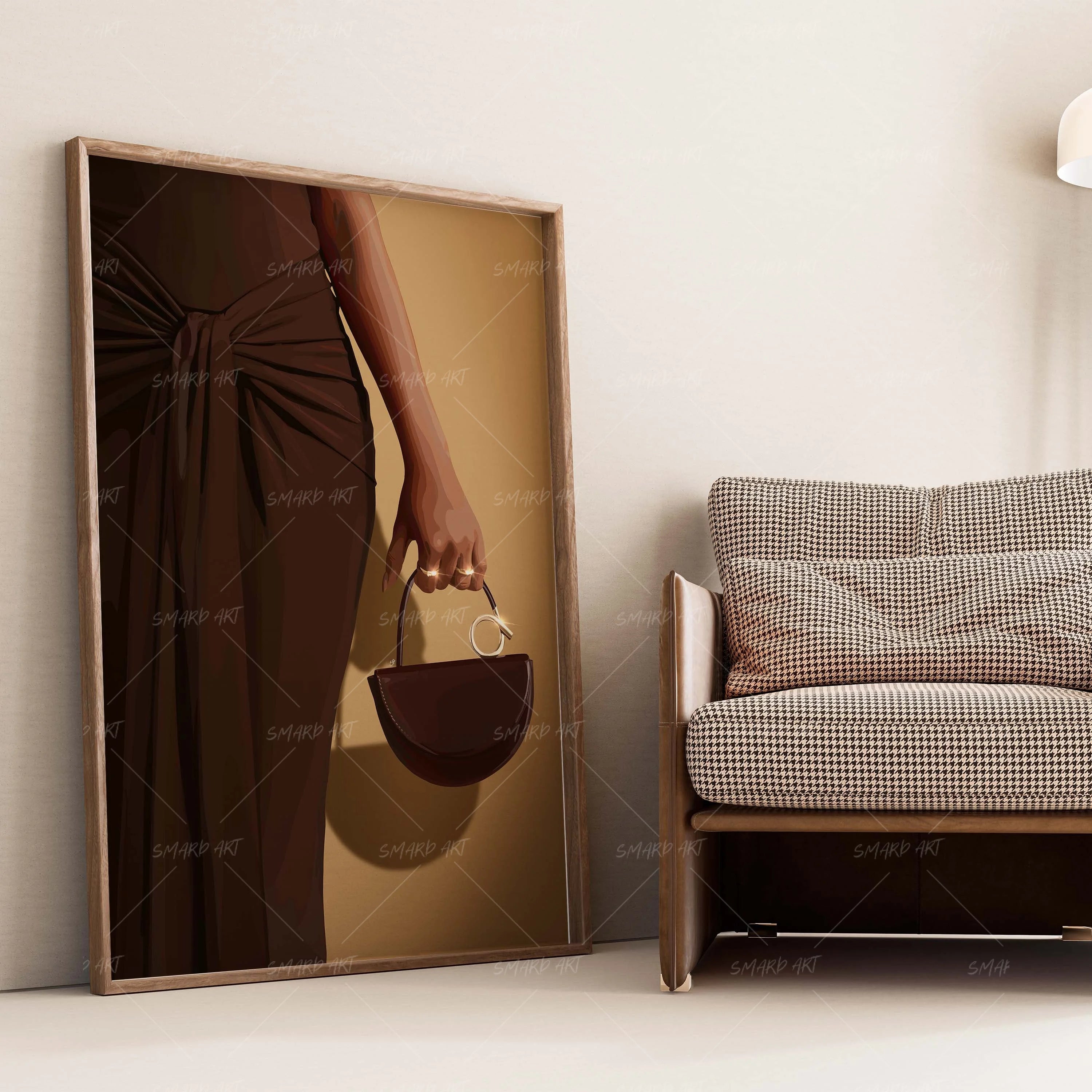 Carry Me-wall art print featuring decorative artistic design suitable for living rooms, offices, and schools by SmardArt. Elevate your space with Black wall art that speaks to culture, identity, and creativity. At Smard, we celebrate artistry made with melanin, bringing powerful and inspiring designs to life.