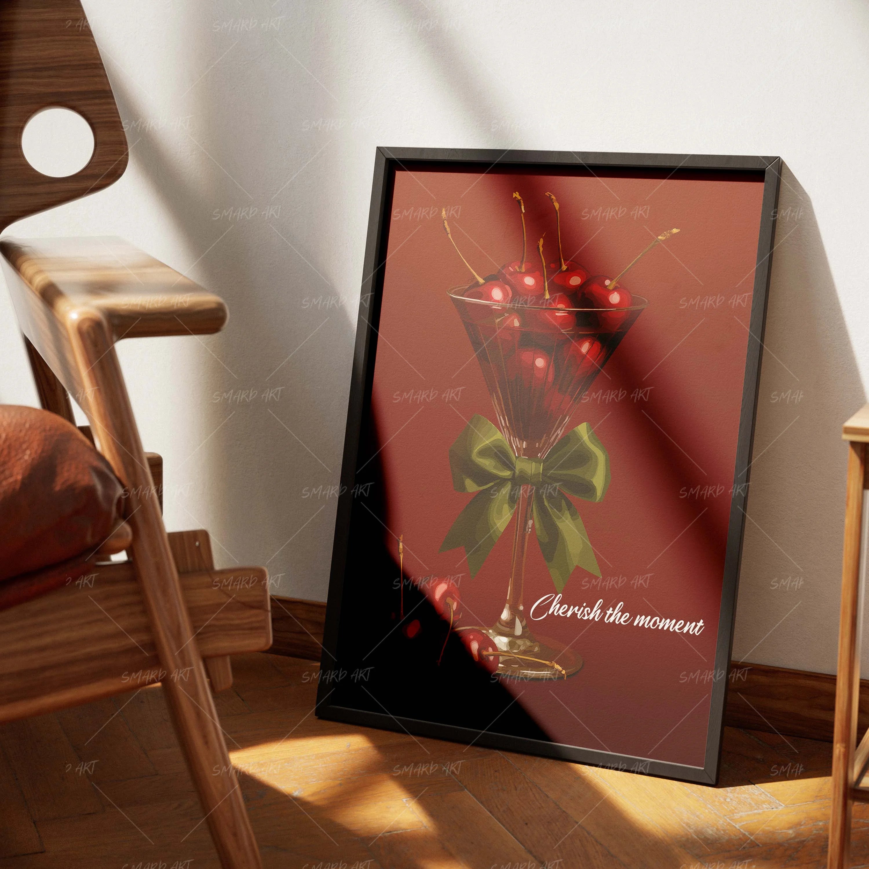 Cherish The Moment-wall art print featuring decorative artistic design suitable for living rooms, offices, and schools by SmardArt. Elevate your space with Black wall art that speaks to culture, identity, and creativity. At Smard, we celebrate artistry made with melanin, bringing powerful and inspiring designs to life.