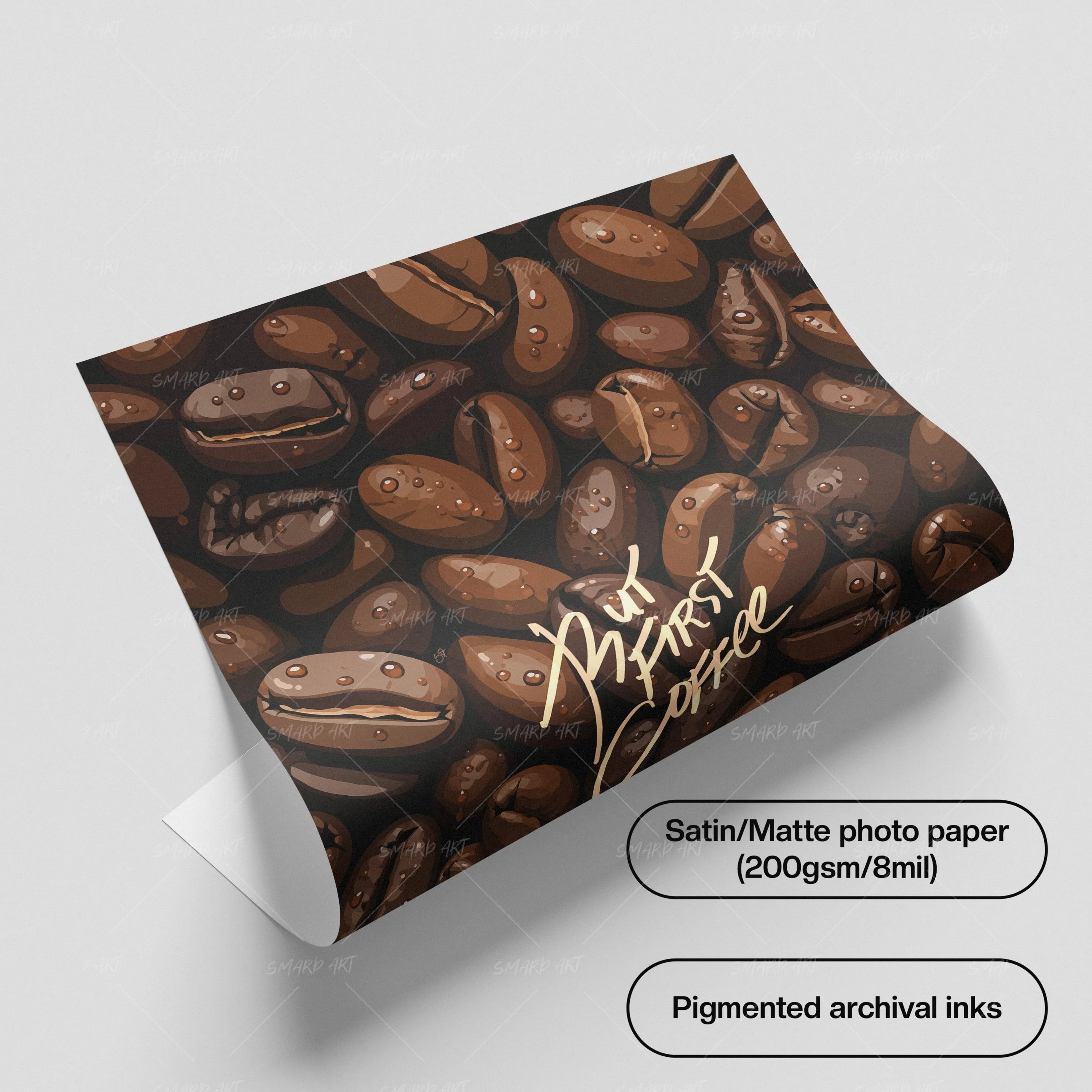 Coffee Beans Texture