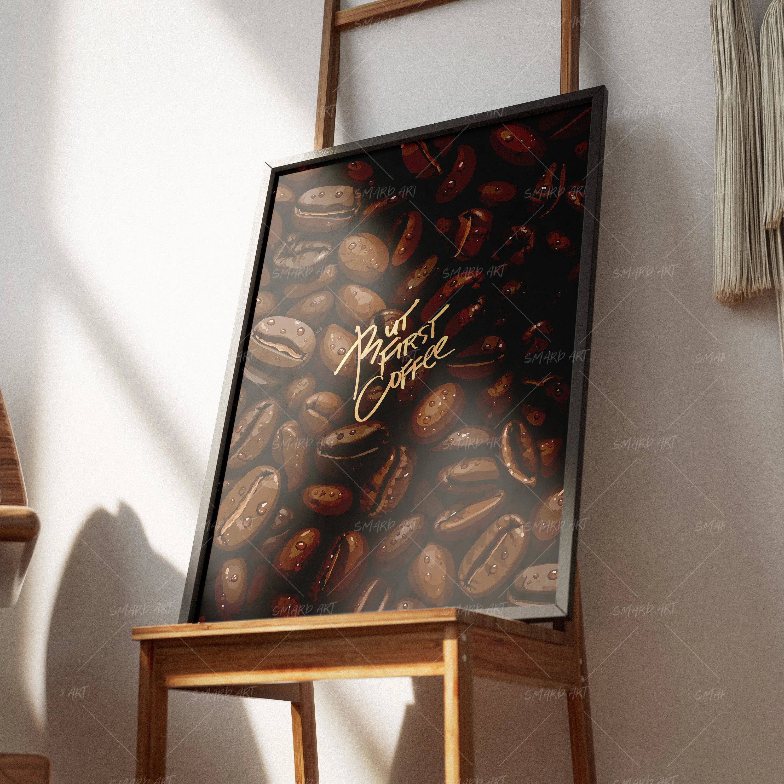 Coffee Beans Texture