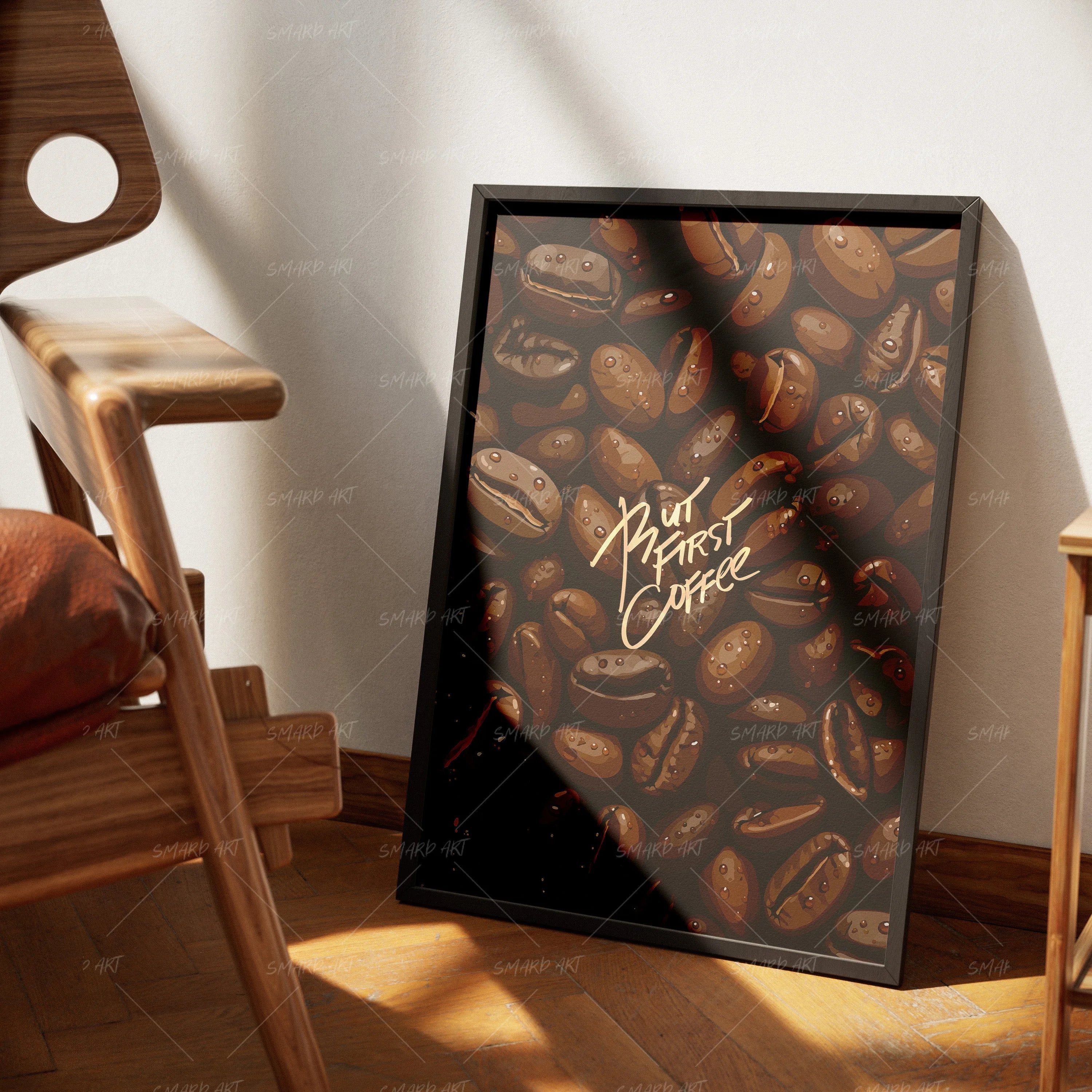 Coffee Beans Texture
