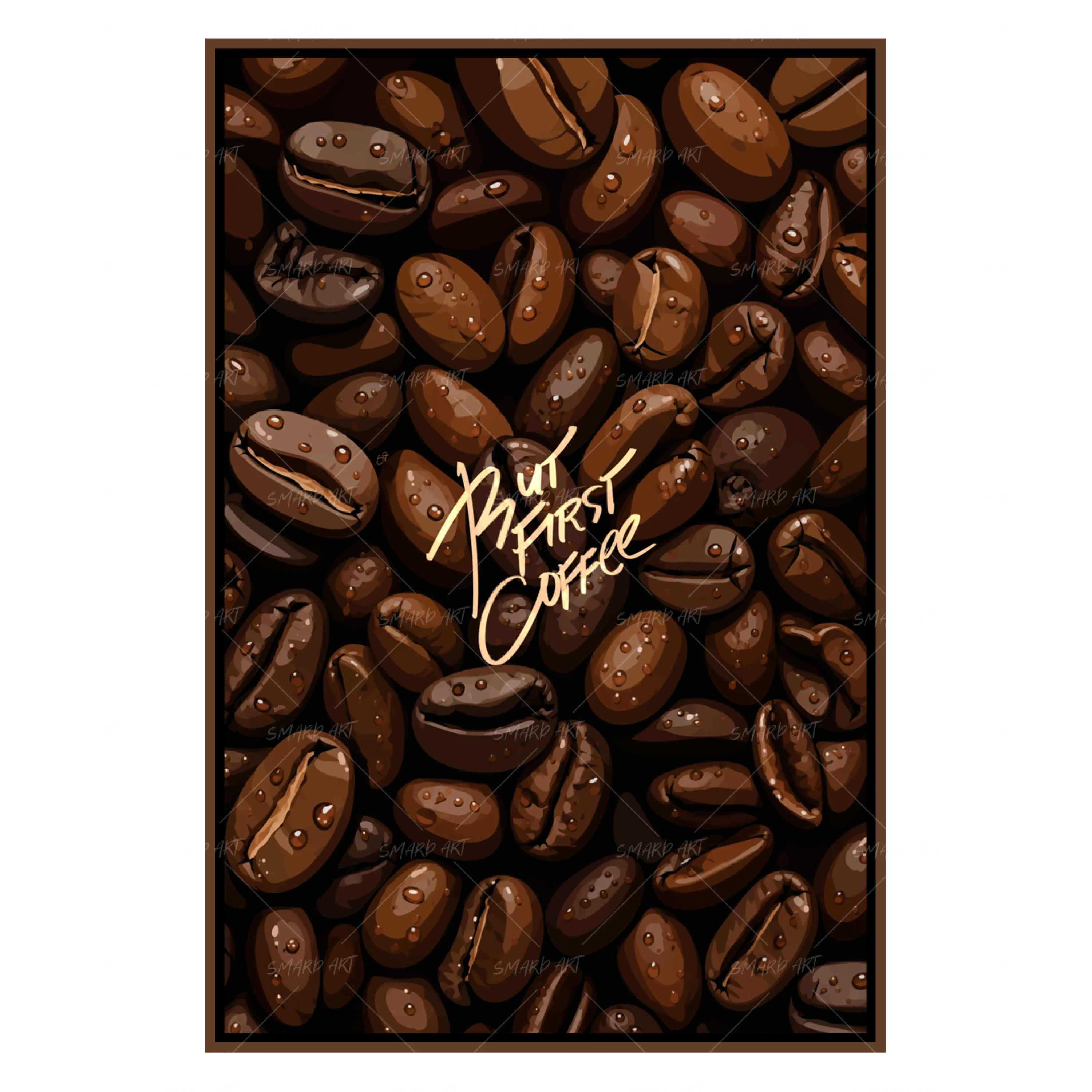 Coffee Beans Texture
