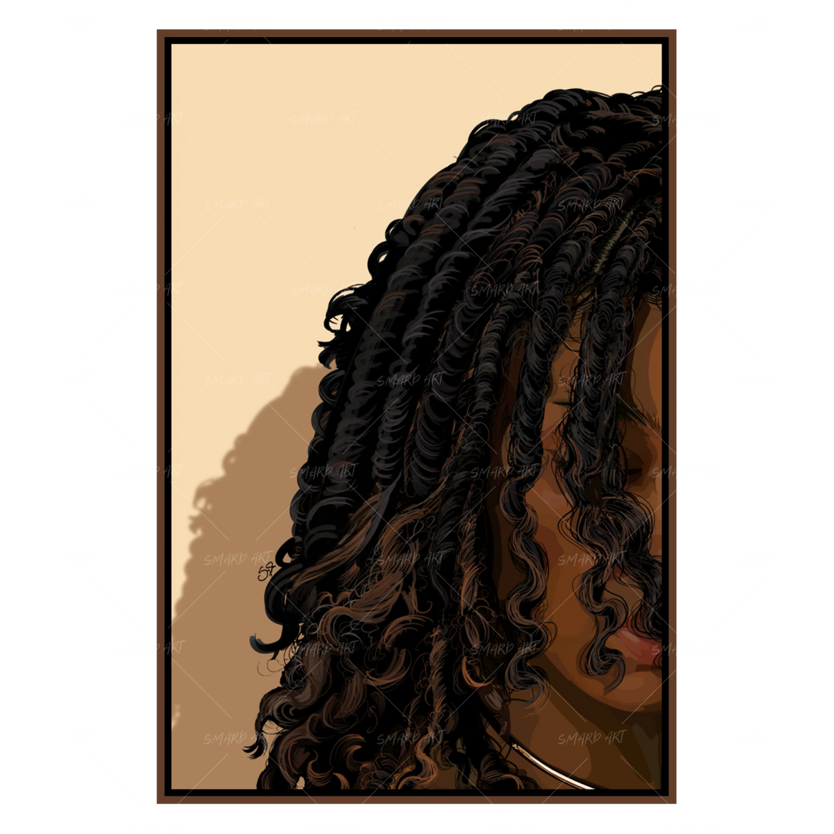 Curly Dreads
