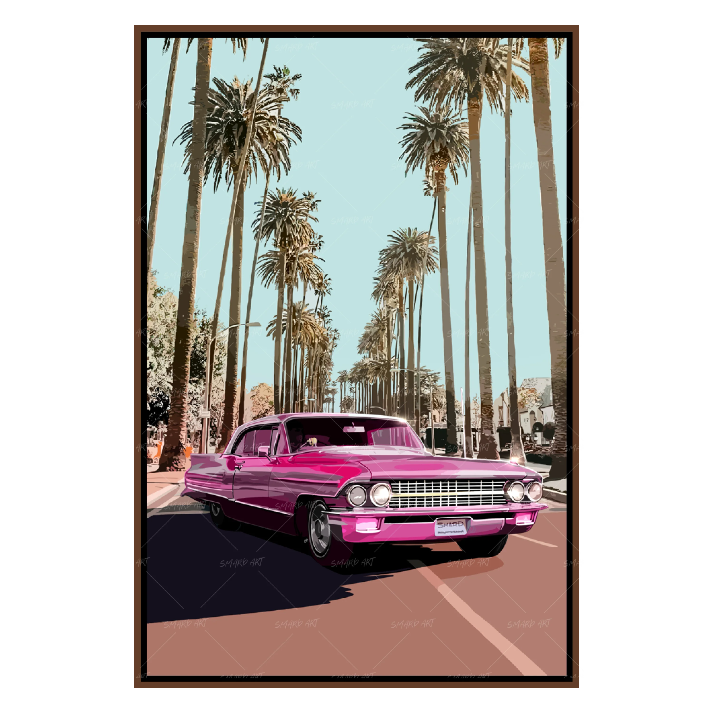 Cali Cruisin’ Pink-Smard