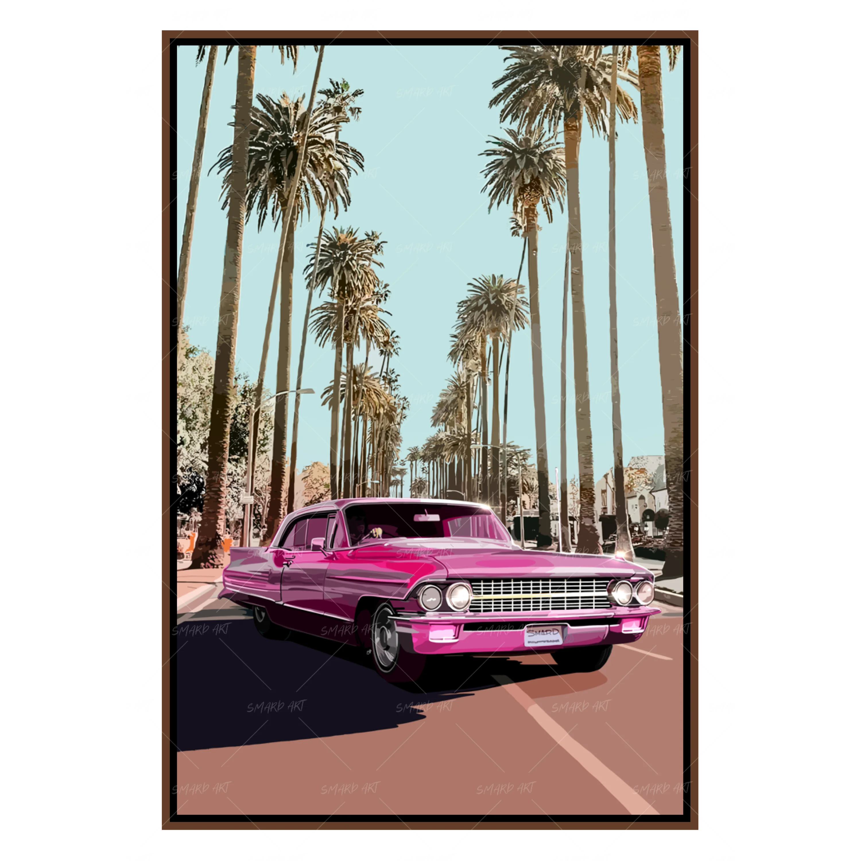 Cali Cruisin’ Pink-Smard