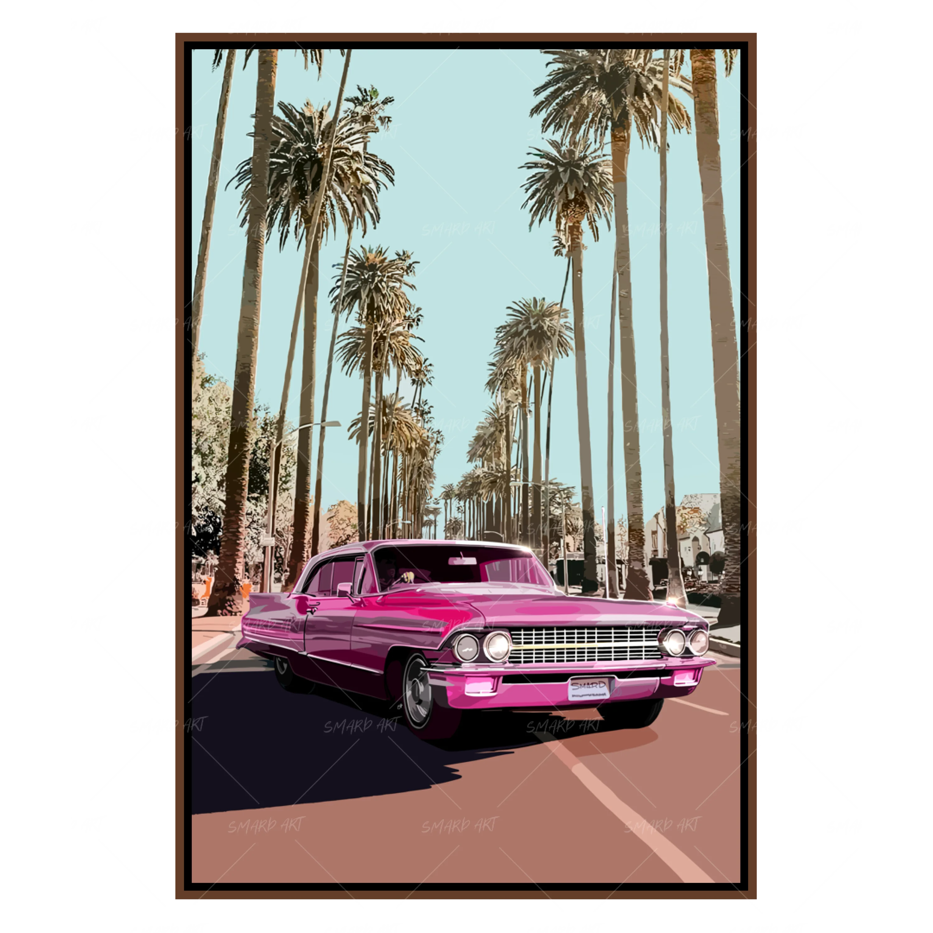 Cali Cruisin’ Pink-Smard