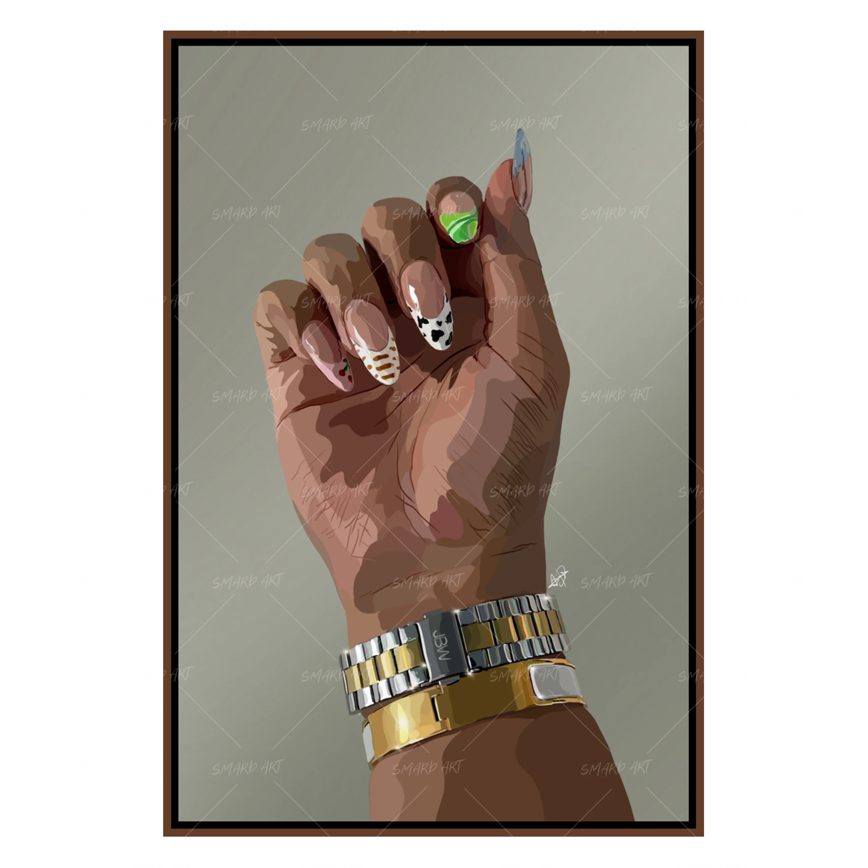 Colourful Nails-Smard