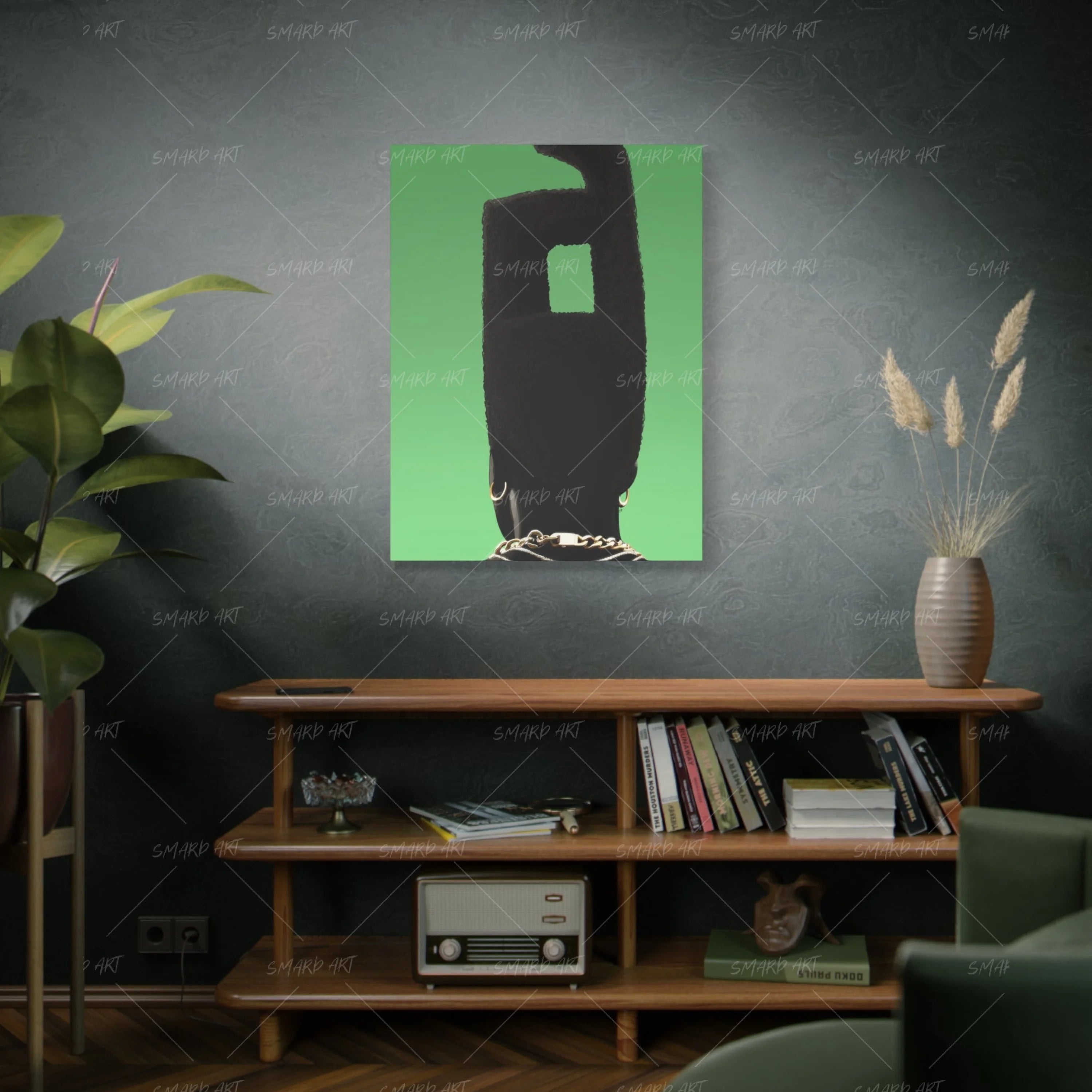 The Sharp Form-wall art print featuring decorative artistic design suitable for living rooms, offices, and schools by SmardArt. Elevate your space with Black wall art that speaks to culture, identity, and creativity. At Smard, we celebrate artistry made with melanin, bringing powerful and inspiring designs to life.