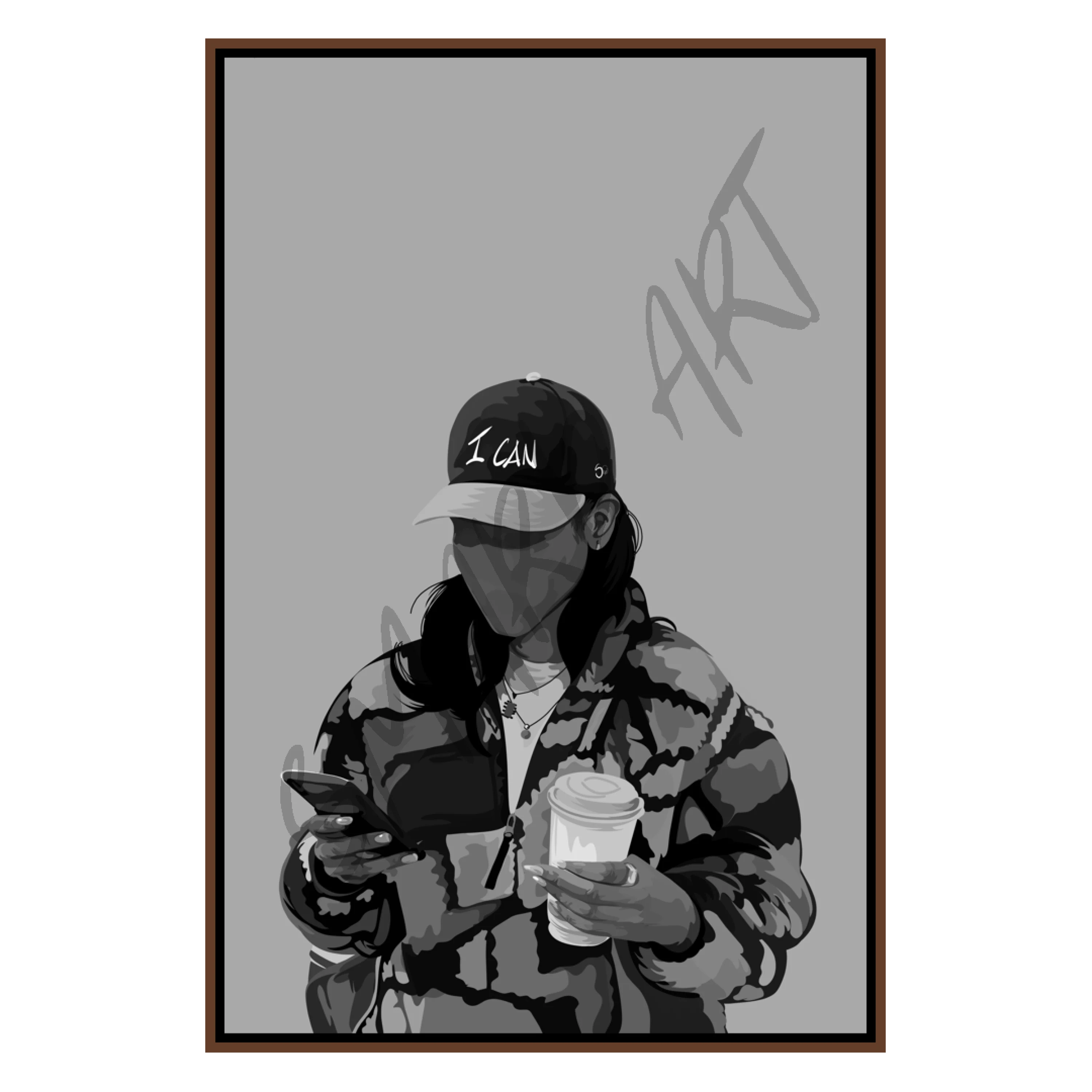 Cool Kid B&W