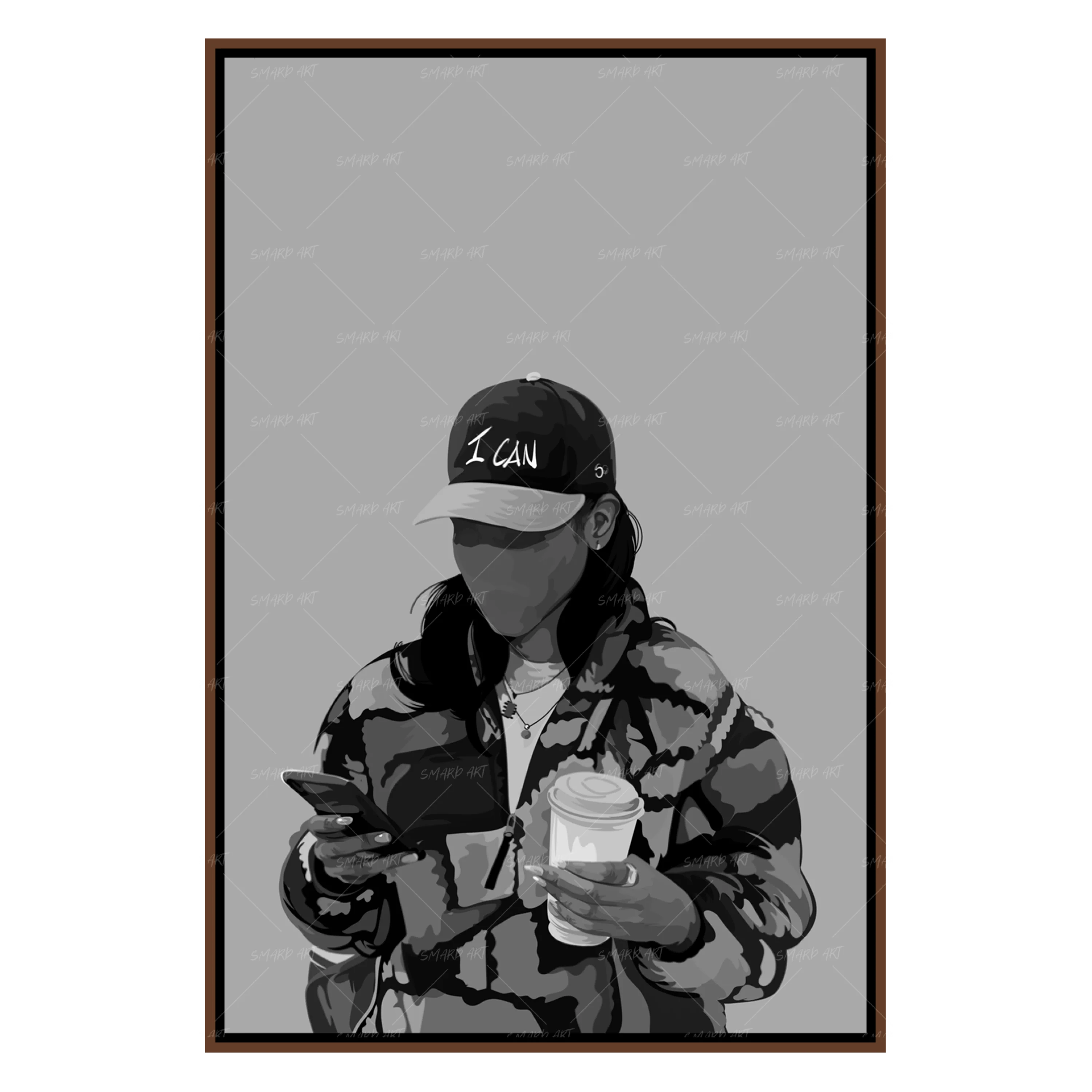 Cool Kid B&W-Smard