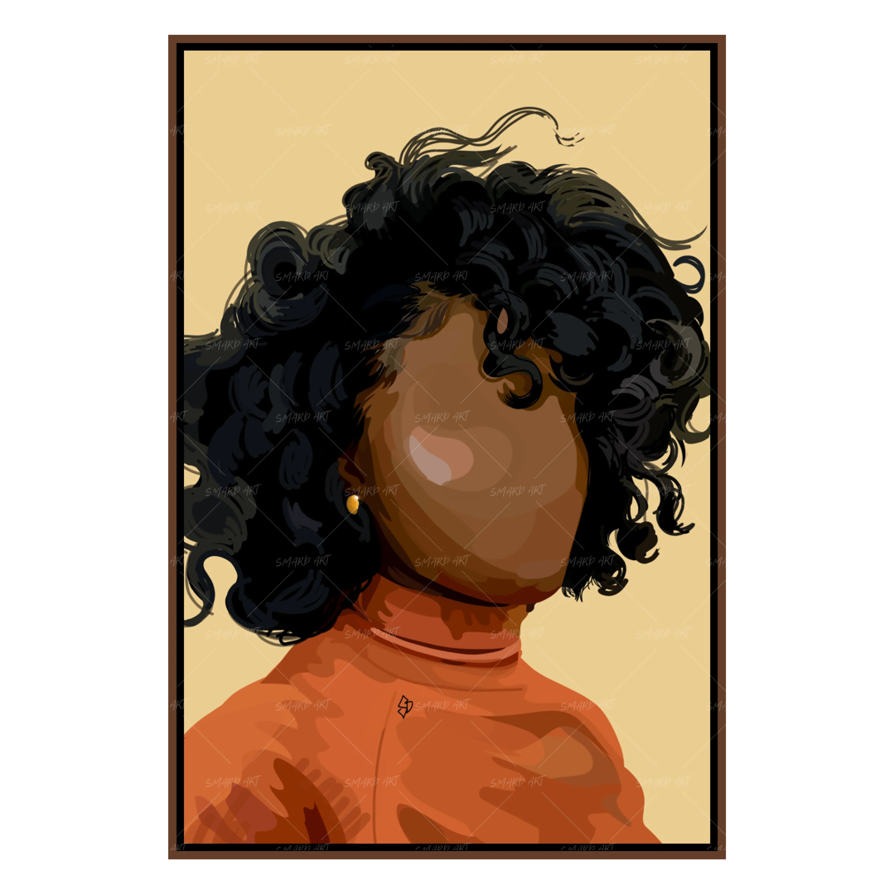 Curls Orange-Smard
