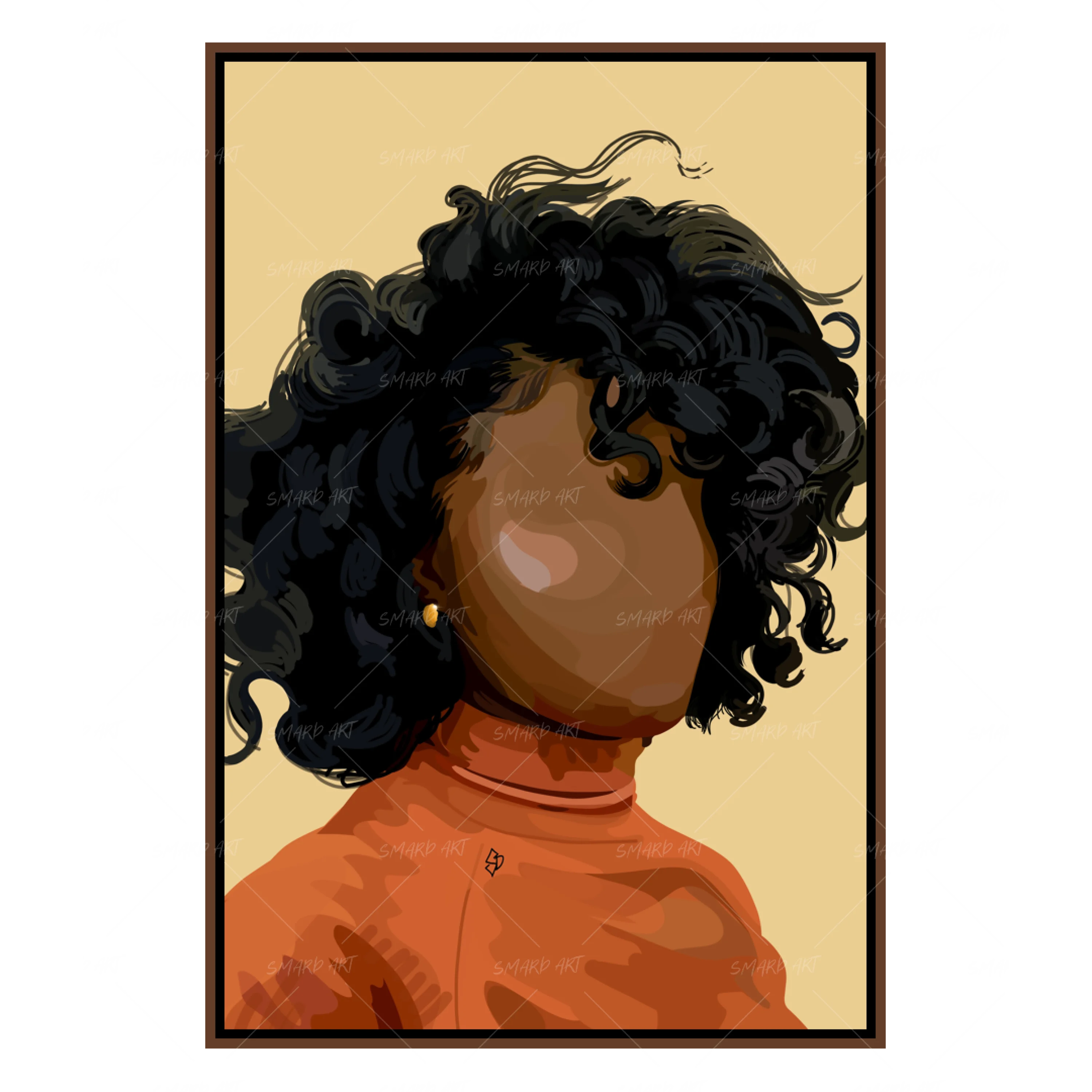 Curls Orange-Smard