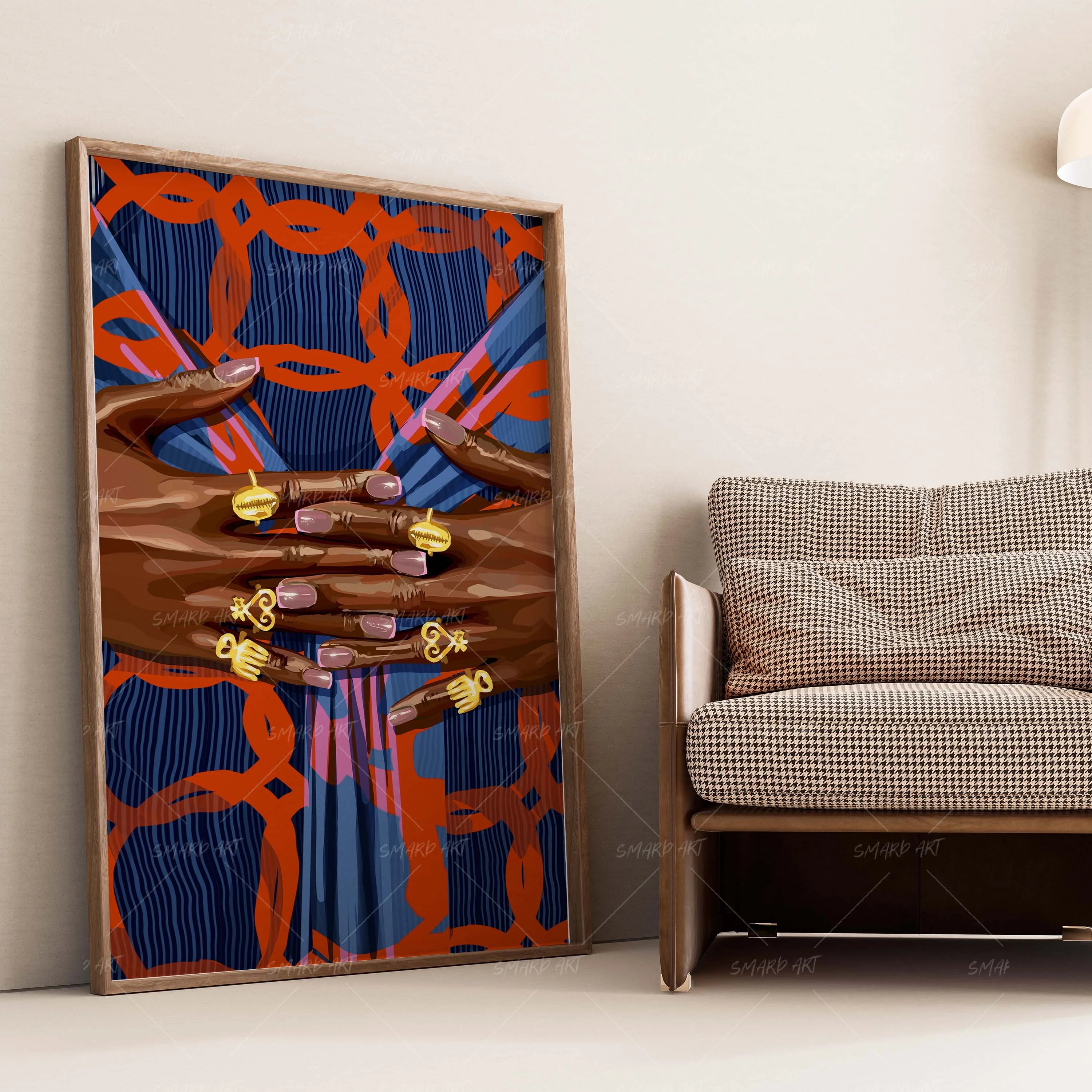 Diaspora Drip II-wall art print featuring decorative artistic design suitable for living rooms, offices, and schools by SmardArt. Elevate your space with Black wall art that speaks to culture, identity, and creativity. At Smard, we celebrate artistry made with melanin, bringing powerful and inspiring designs to life.