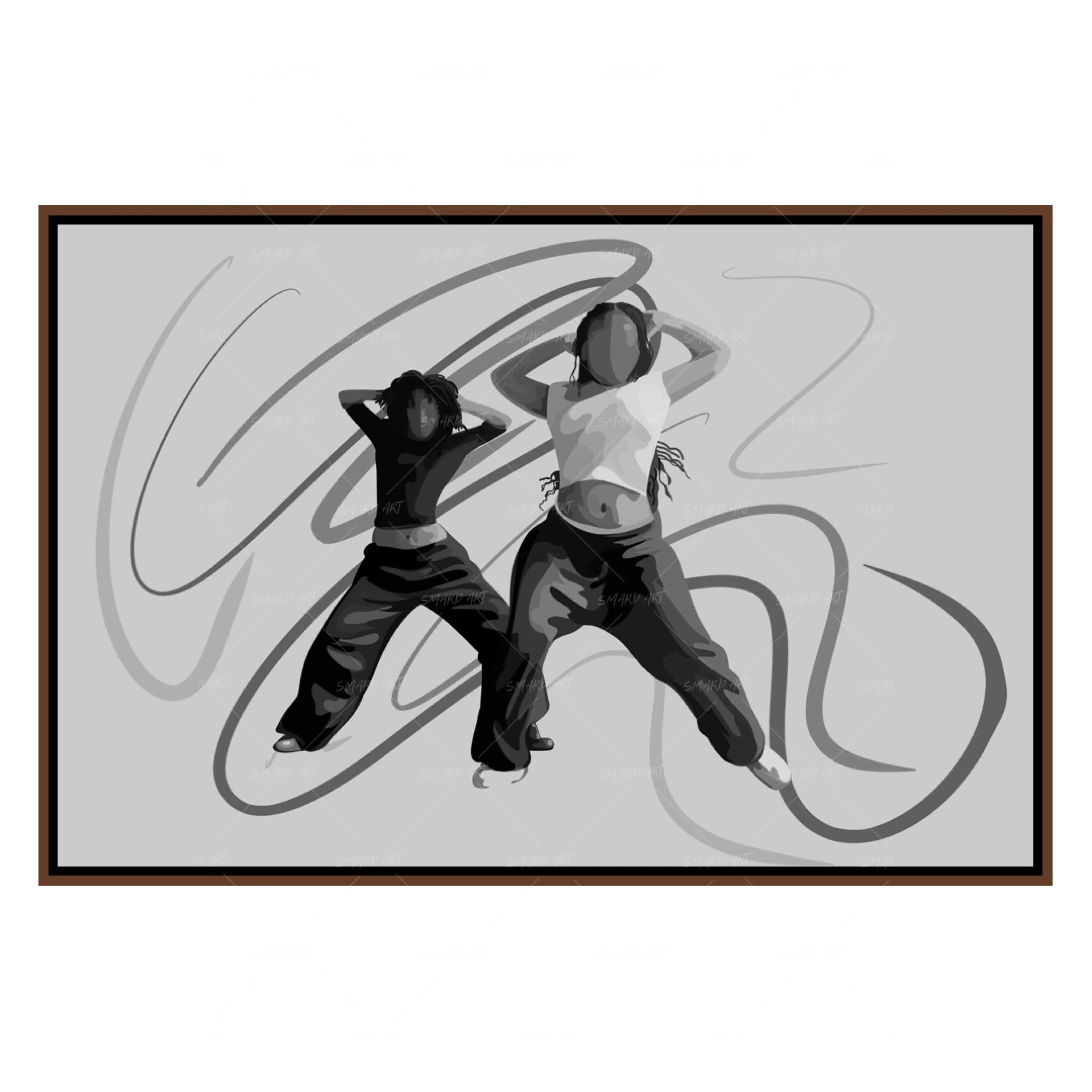 Dance Your Life B&W-Smard