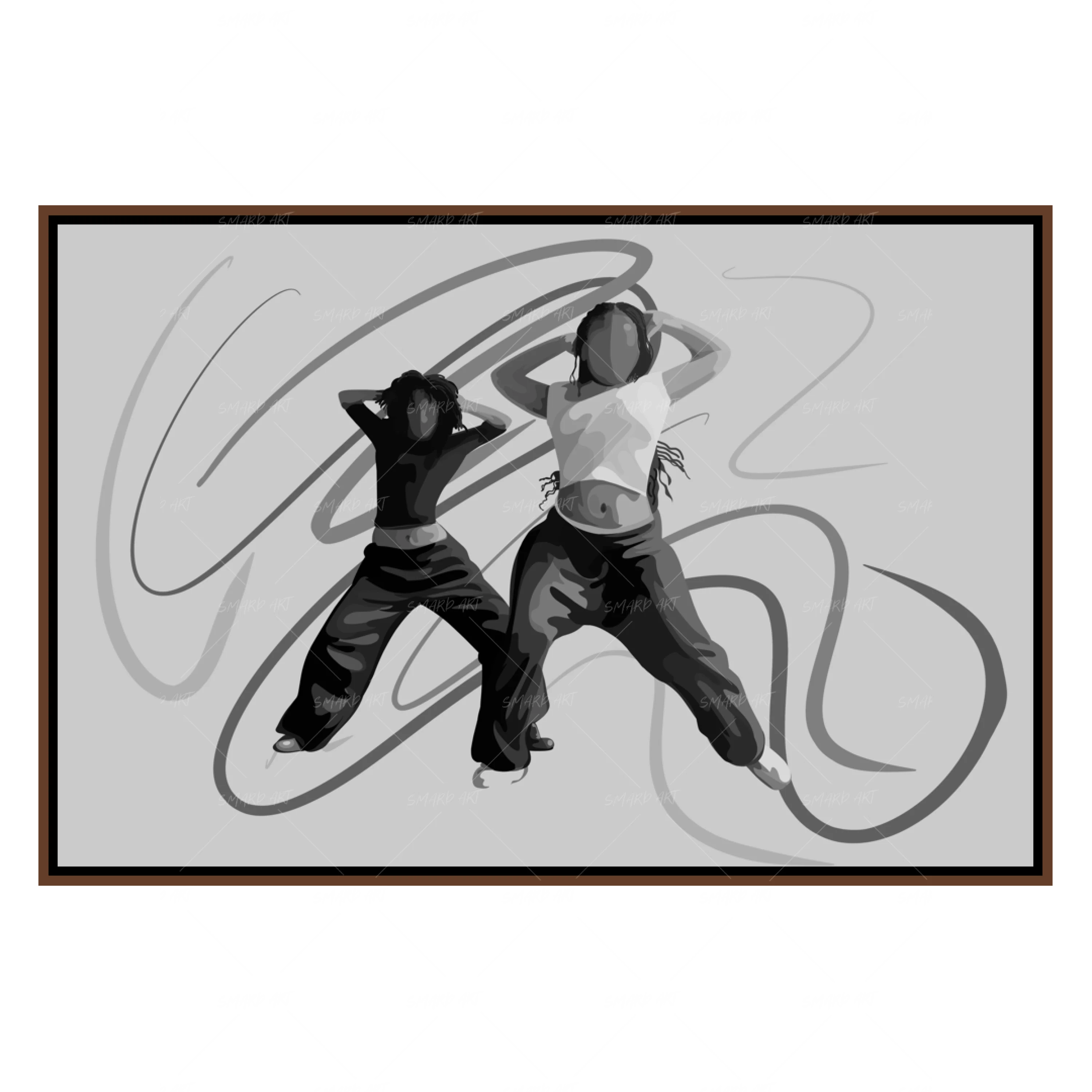 Dance Your Life B&W-Smard