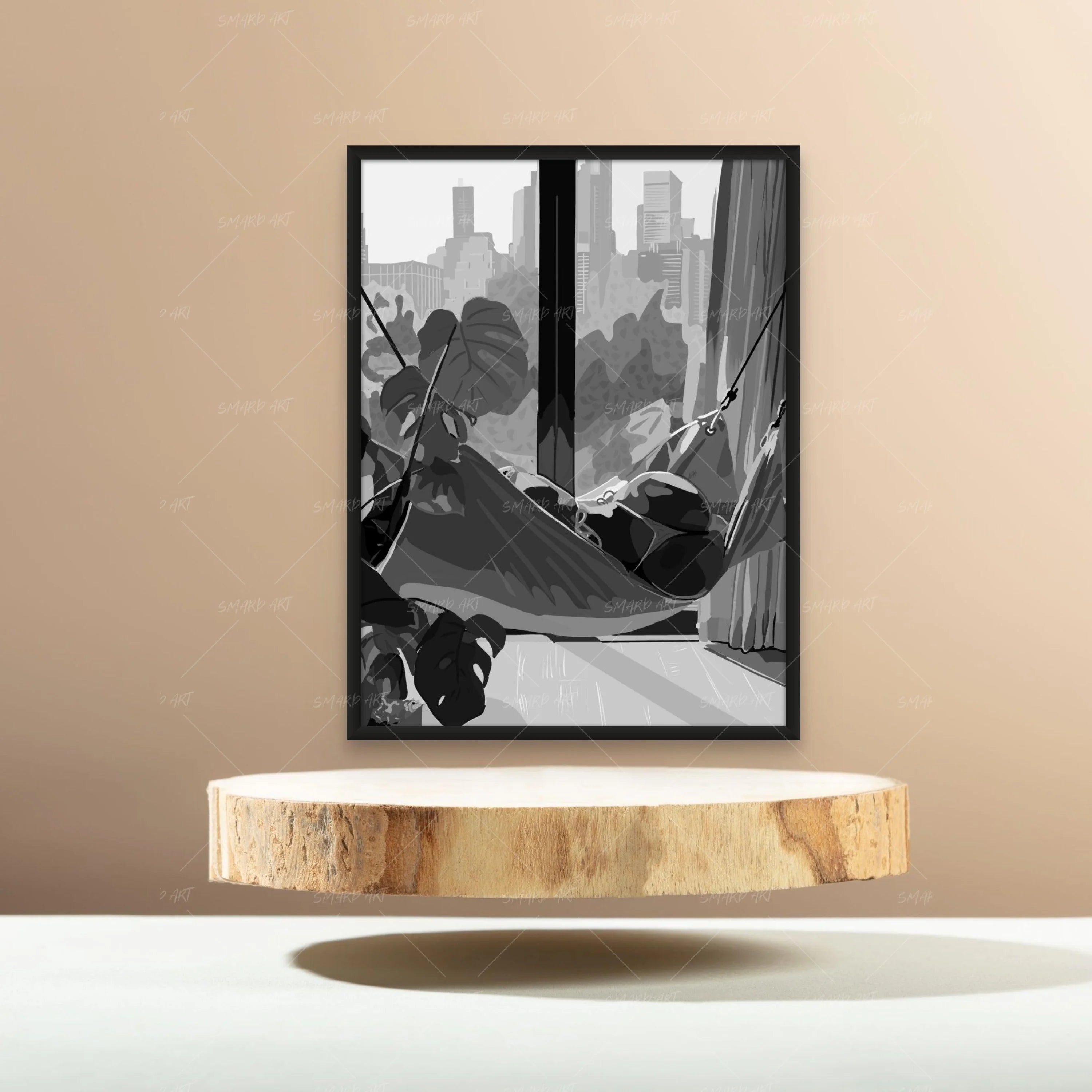 "Days Like This, View Like That" B&W-Smard