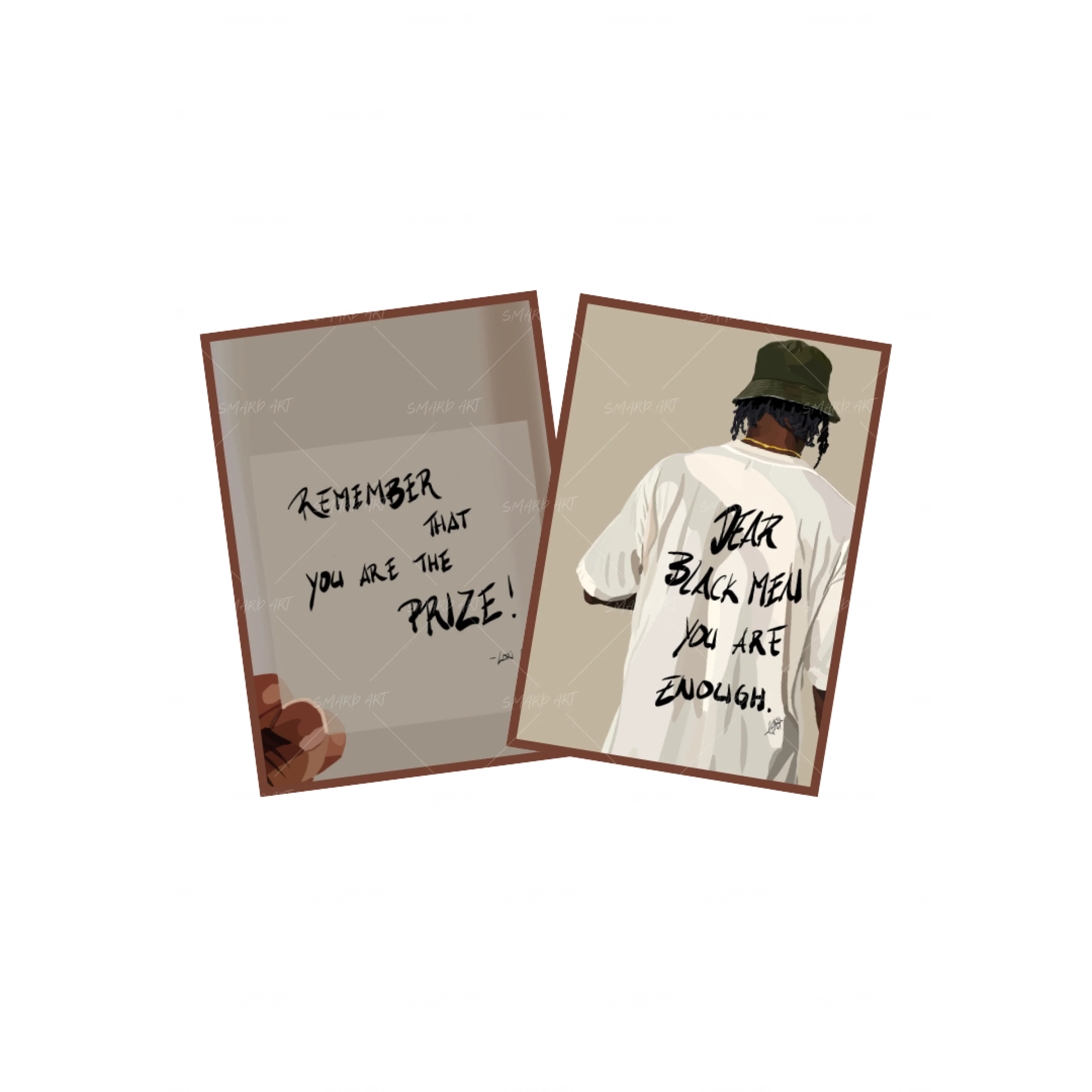 Art Print Bundle : Quotes II + Dear Black Men