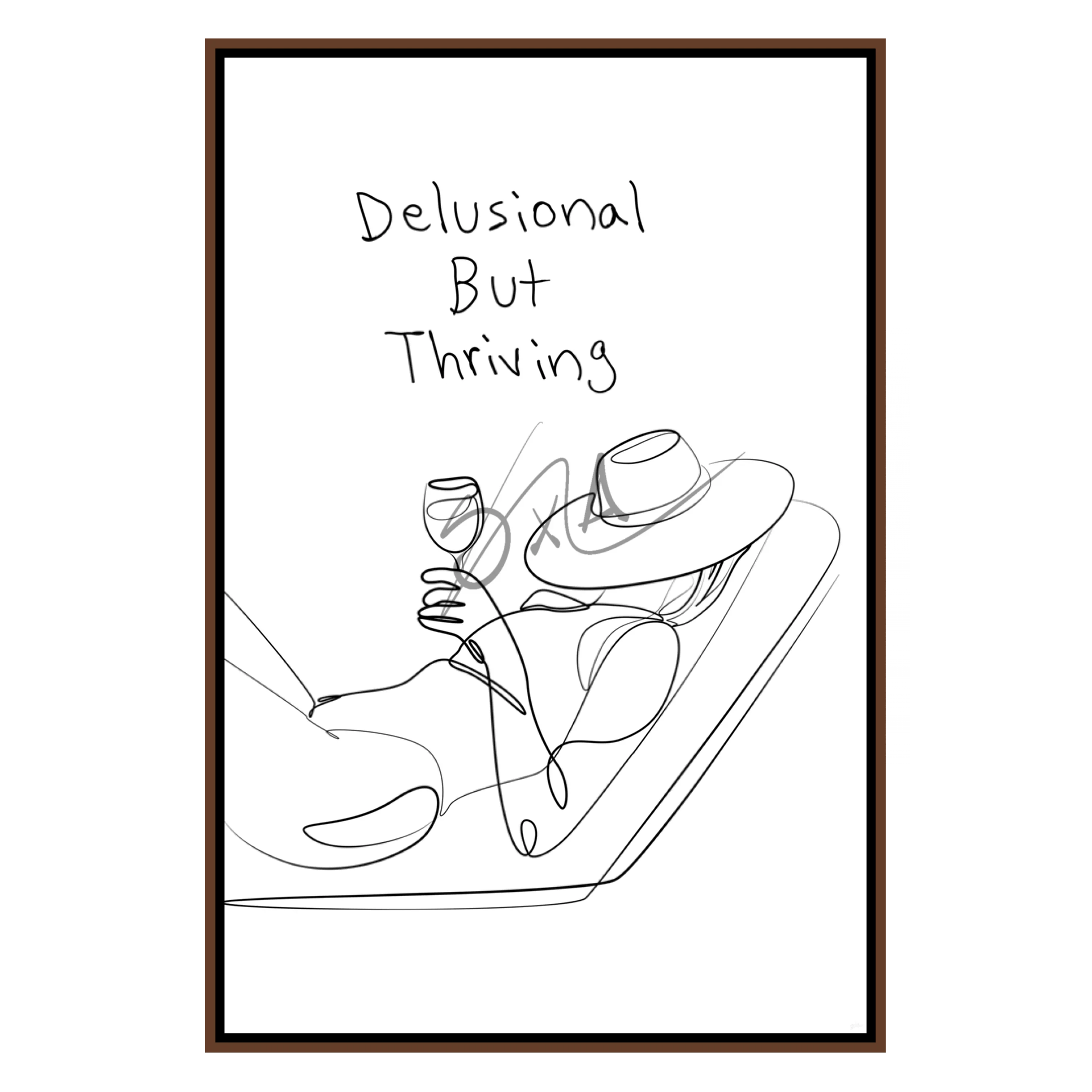 Delusional But Thriving (Smard X Anaya)-Smard