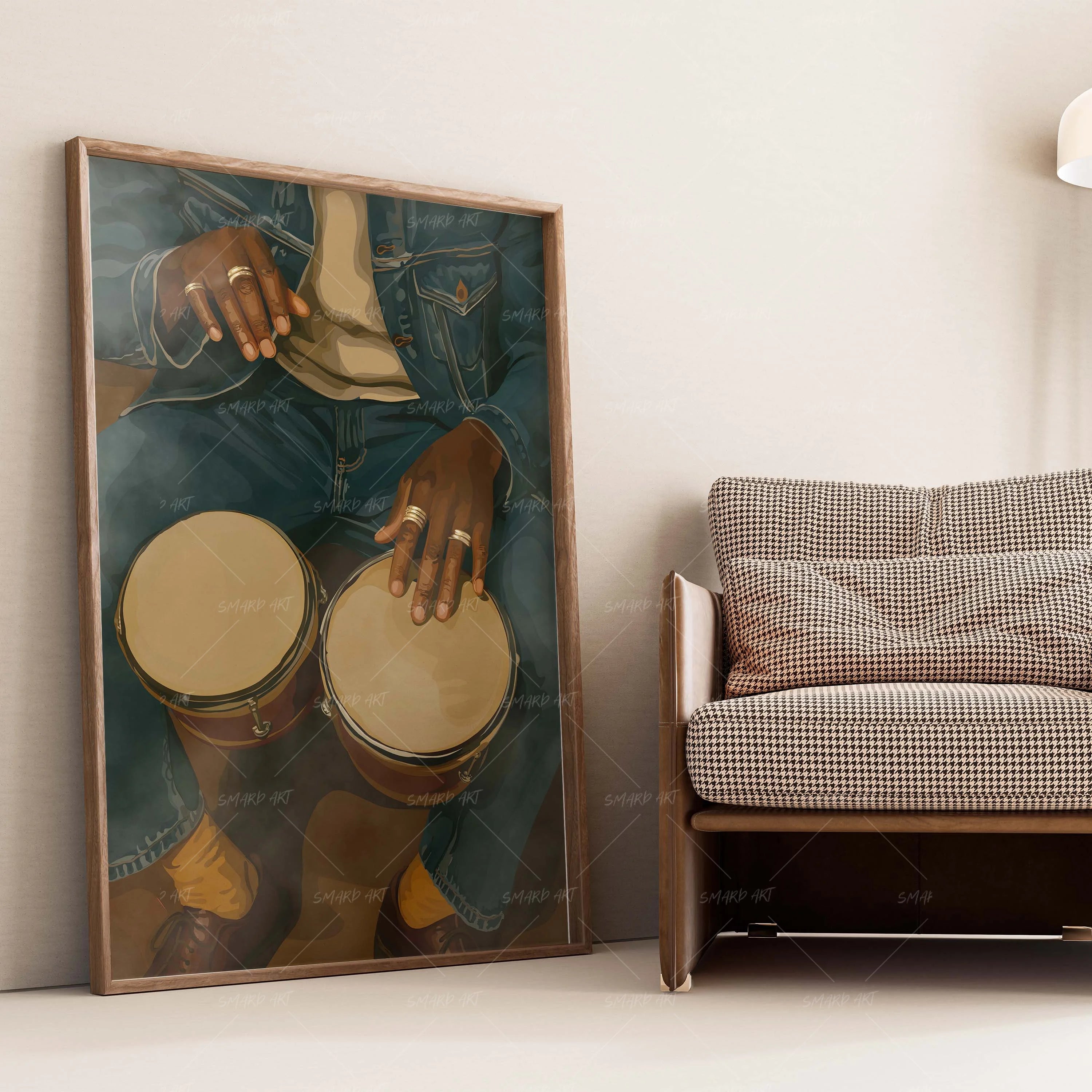 Echoes Of Skin-wall art print featuring decorative artistic design suitable for living rooms, offices, and schools by SmardArt. Elevate your space with Black wall art that speaks to culture, identity, and creativity. At Smard, we celebrate artistry made with melanin, bringing powerful and inspiring designs to life.