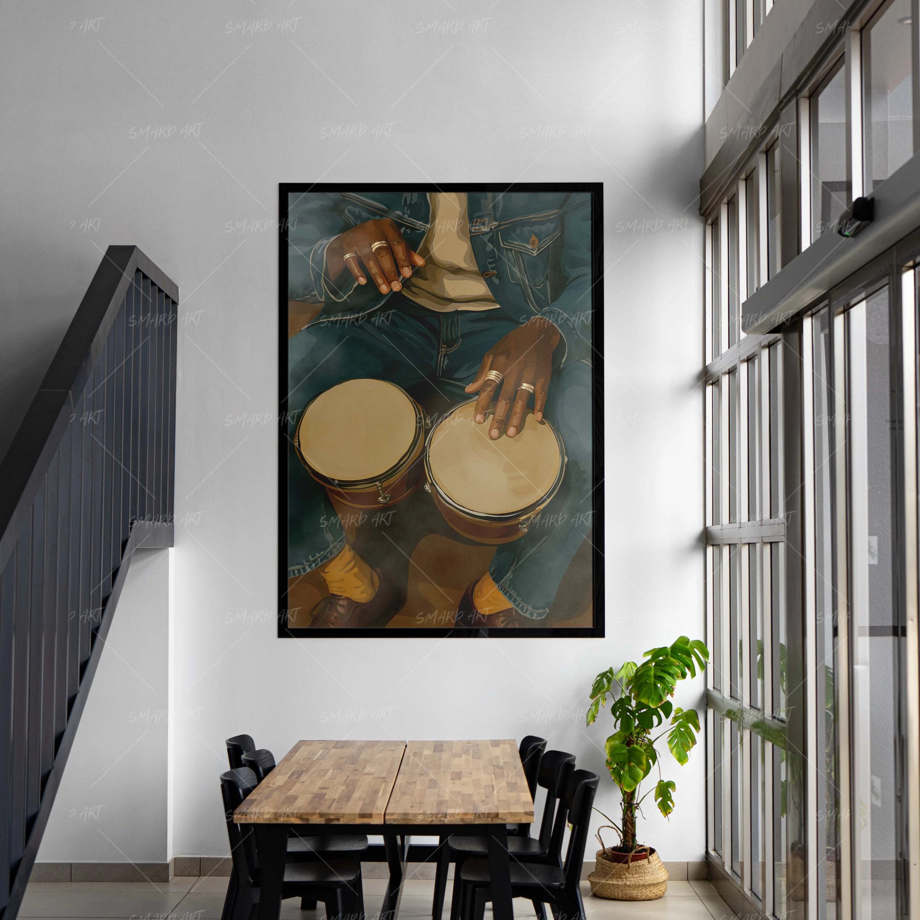 Echoes Of Skin-wall art print featuring decorative artistic design suitable for living rooms, offices, and schools by SmardArt. Elevate your space with Black wall art that speaks to culture, identity, and creativity. At Smard, we celebrate artistry made with melanin, bringing powerful and inspiring designs to life.