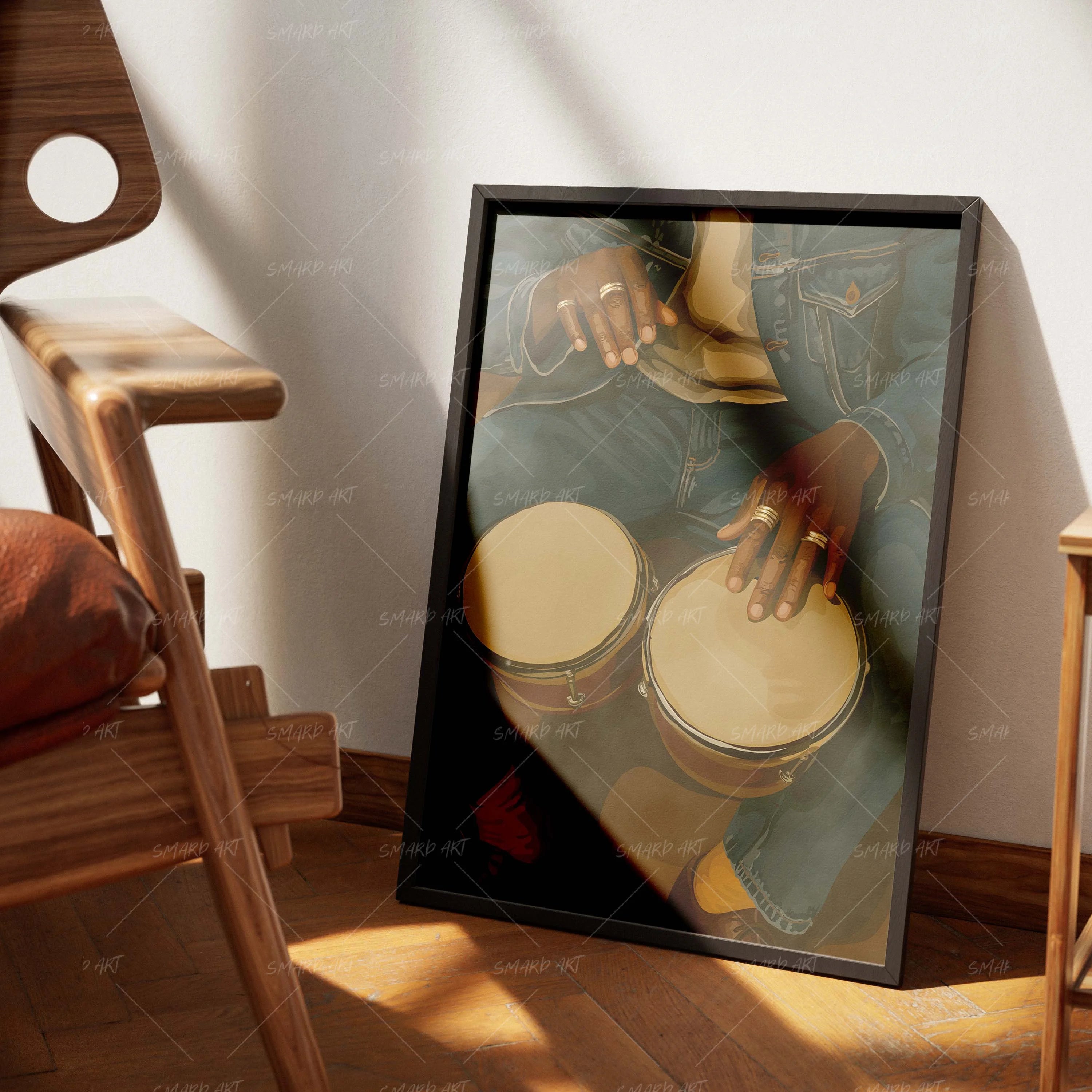 Echoes Of Skin-wall art print featuring decorative artistic design suitable for living rooms, offices, and schools by SmardArt. Elevate your space with Black wall art that speaks to culture, identity, and creativity. At Smard, we celebrate artistry made with melanin, bringing powerful and inspiring designs to life.