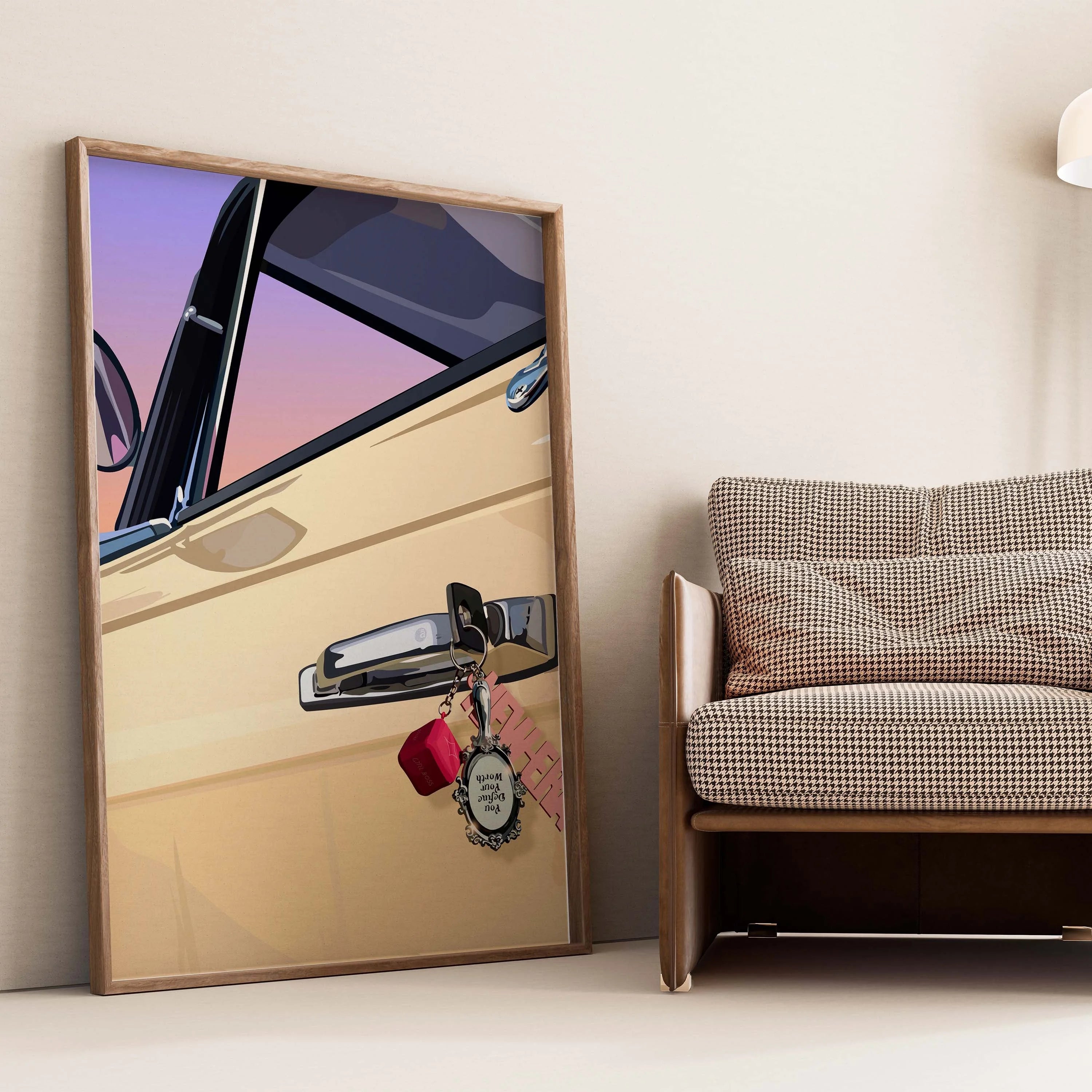 Era Key (Smard X Anaya)-wall art print featuring decorative artistic design suitable for living rooms, offices, and schools by SmardArt. Elevate your space with Black wall art that speaks to culture, identity, and creativity. At Smard, we celebrate artistry made with melanin, bringing powerful and inspiring designs to life.