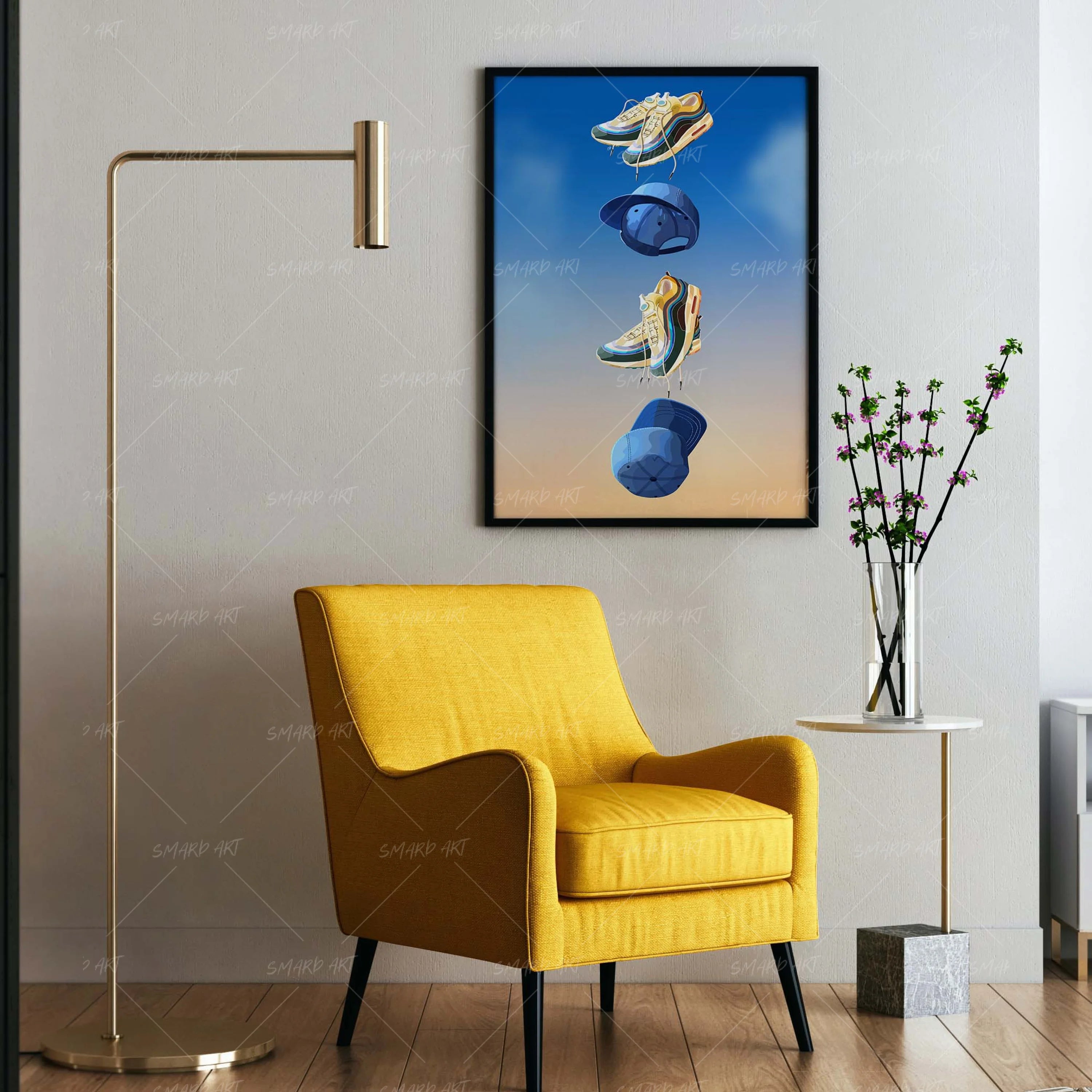 Falling Drip-wall art print featuring decorative artistic design suitable for living rooms, offices, and schools by SmardArt. Elevate your space with Black wall art that speaks to culture, identity, and creativity. At Smard, we celebrate artistry made with melanin, bringing powerful and inspiring designs to life.