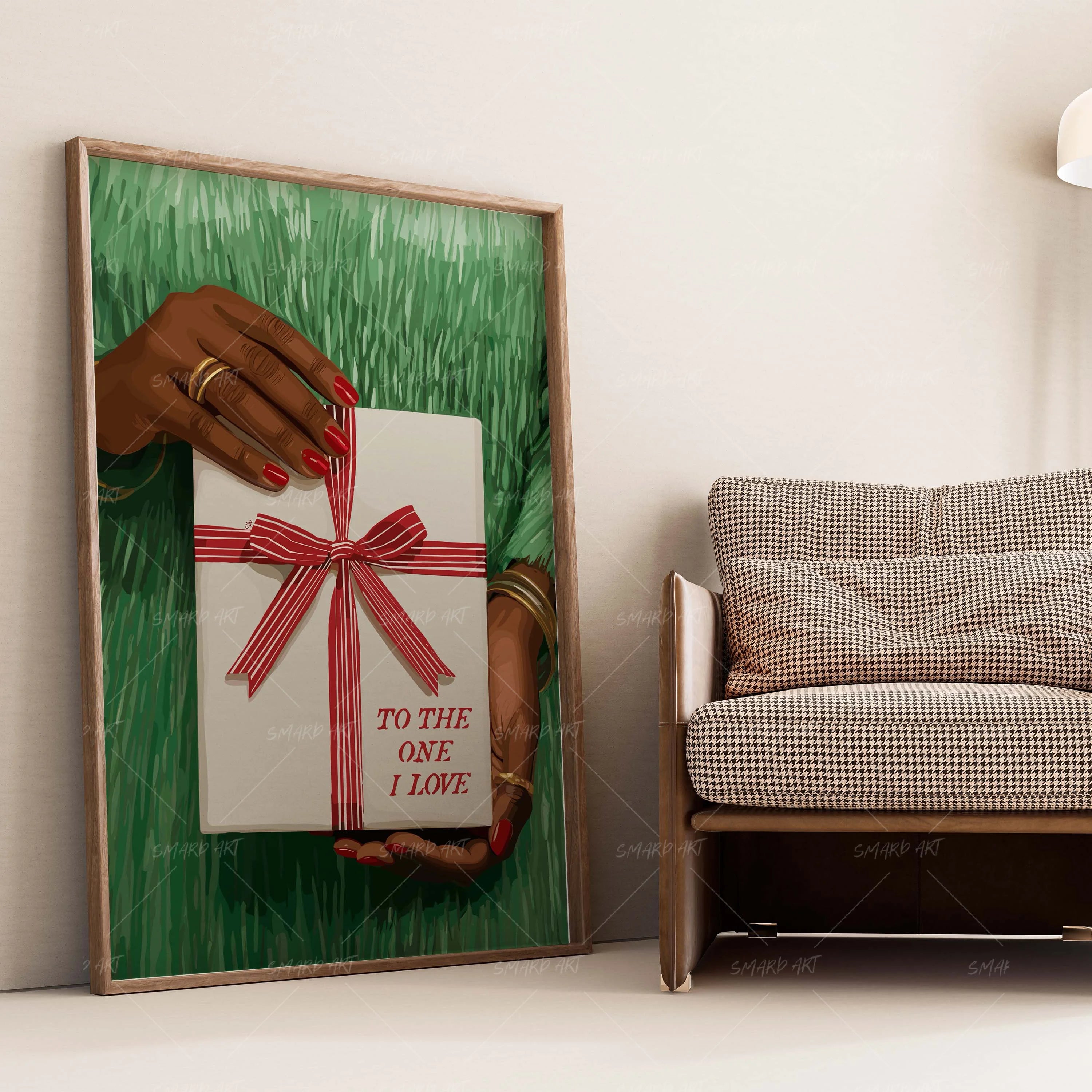 For You With Love-wall art print featuring decorative artistic design suitable for living rooms, offices, and schools by SmardArt. Elevate your space with Black wall art that speaks to culture, identity, and creativity. At Smard, we celebrate artistry made with melanin, bringing powerful and inspiring designs to life.