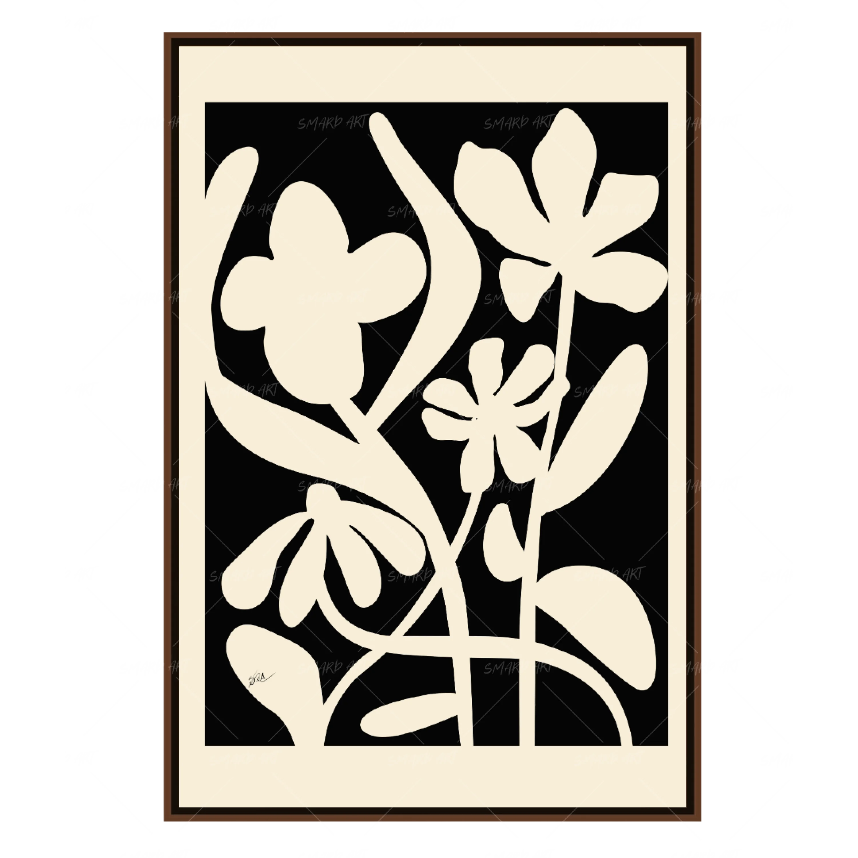 Floral Allure (Silhouette) (Smard X Anaya)-Smard