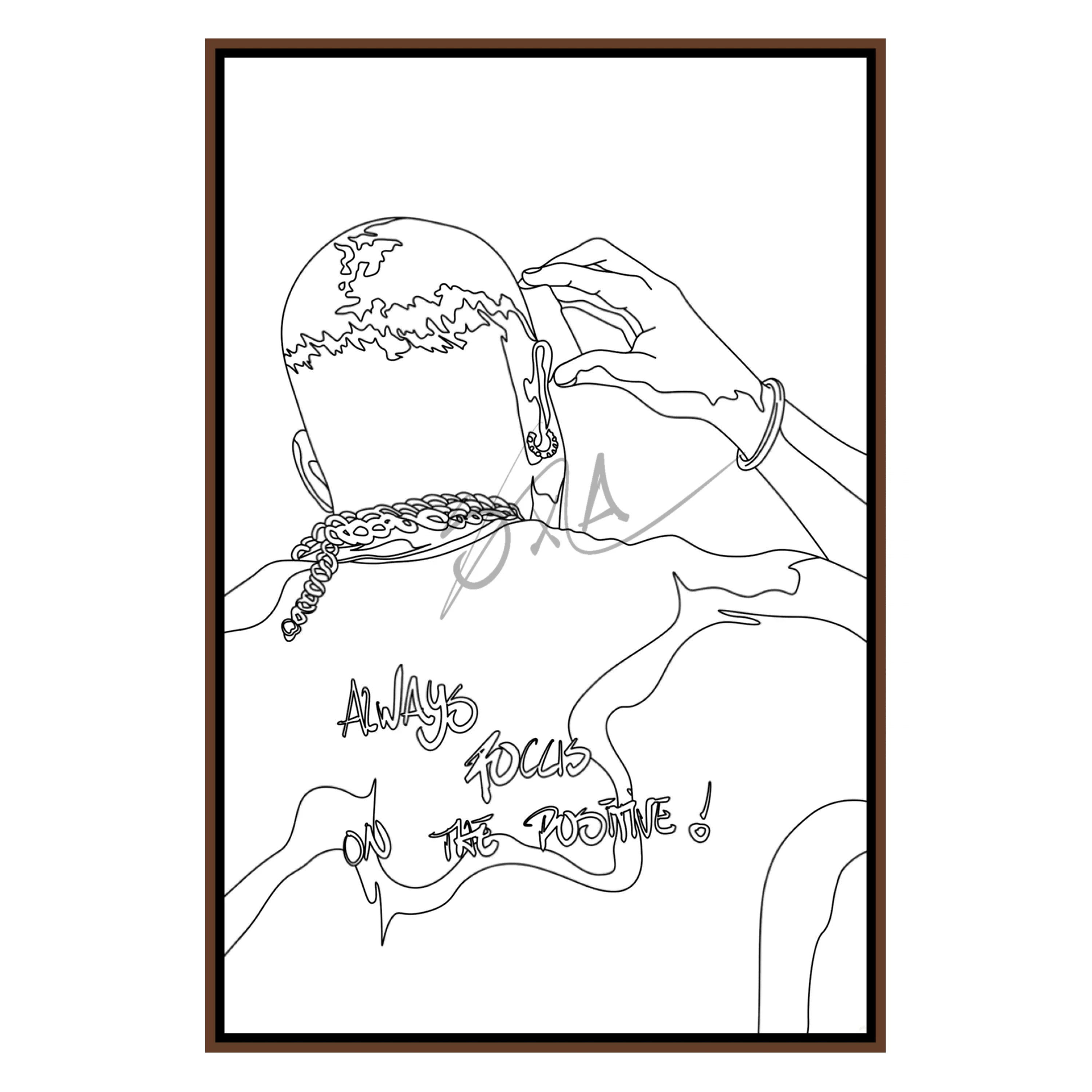 Focus On The Positive Lineart (Smard x Anaya)-Smard