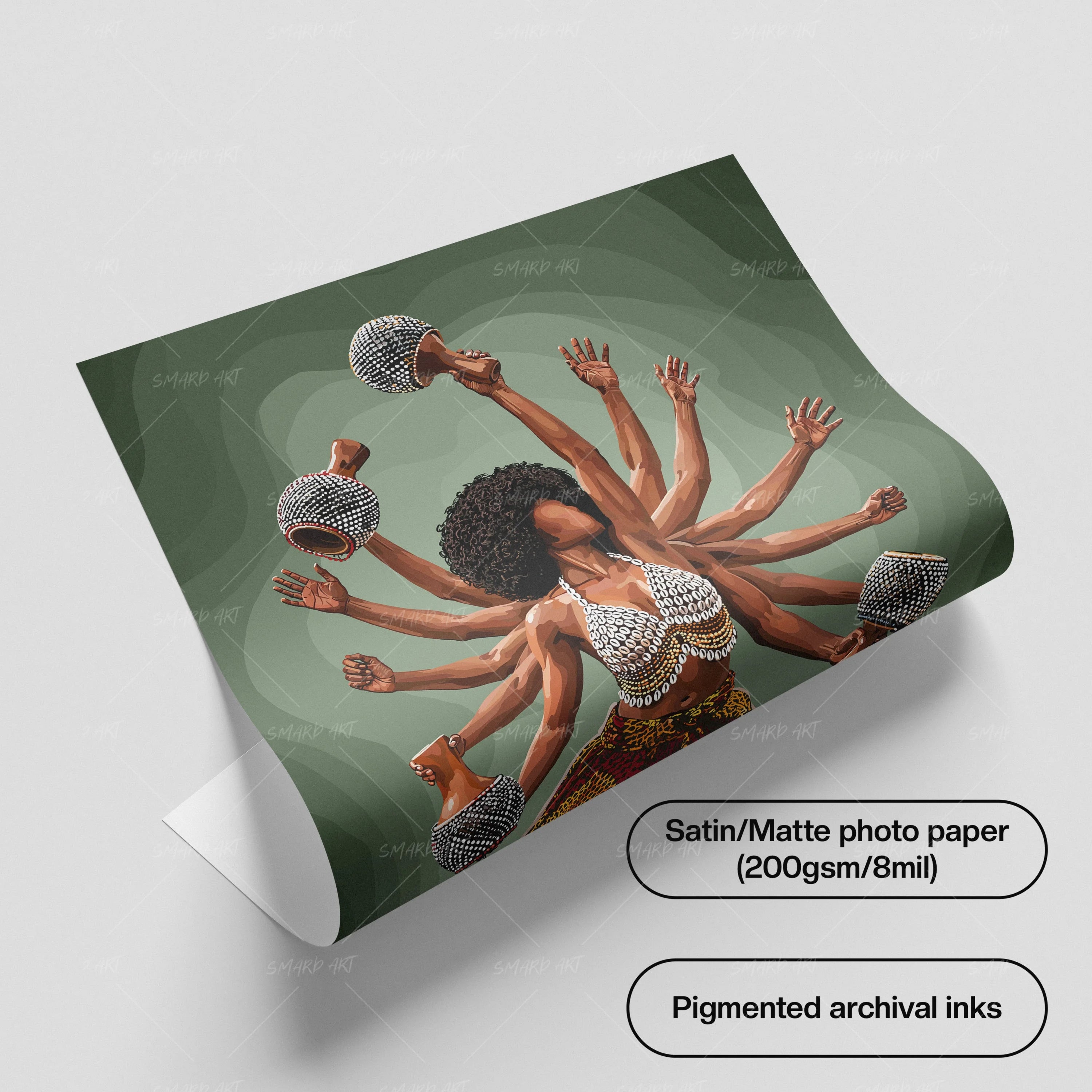 Force in Form-wall art print featuring decorative artistic design suitable for living rooms, offices, and schools by SmardArt. Elevate your space with Black wall art that speaks to culture, identity, and creativity. At Smard, we celebrate artistry made with melanin, bringing powerful and inspiring designs to life.