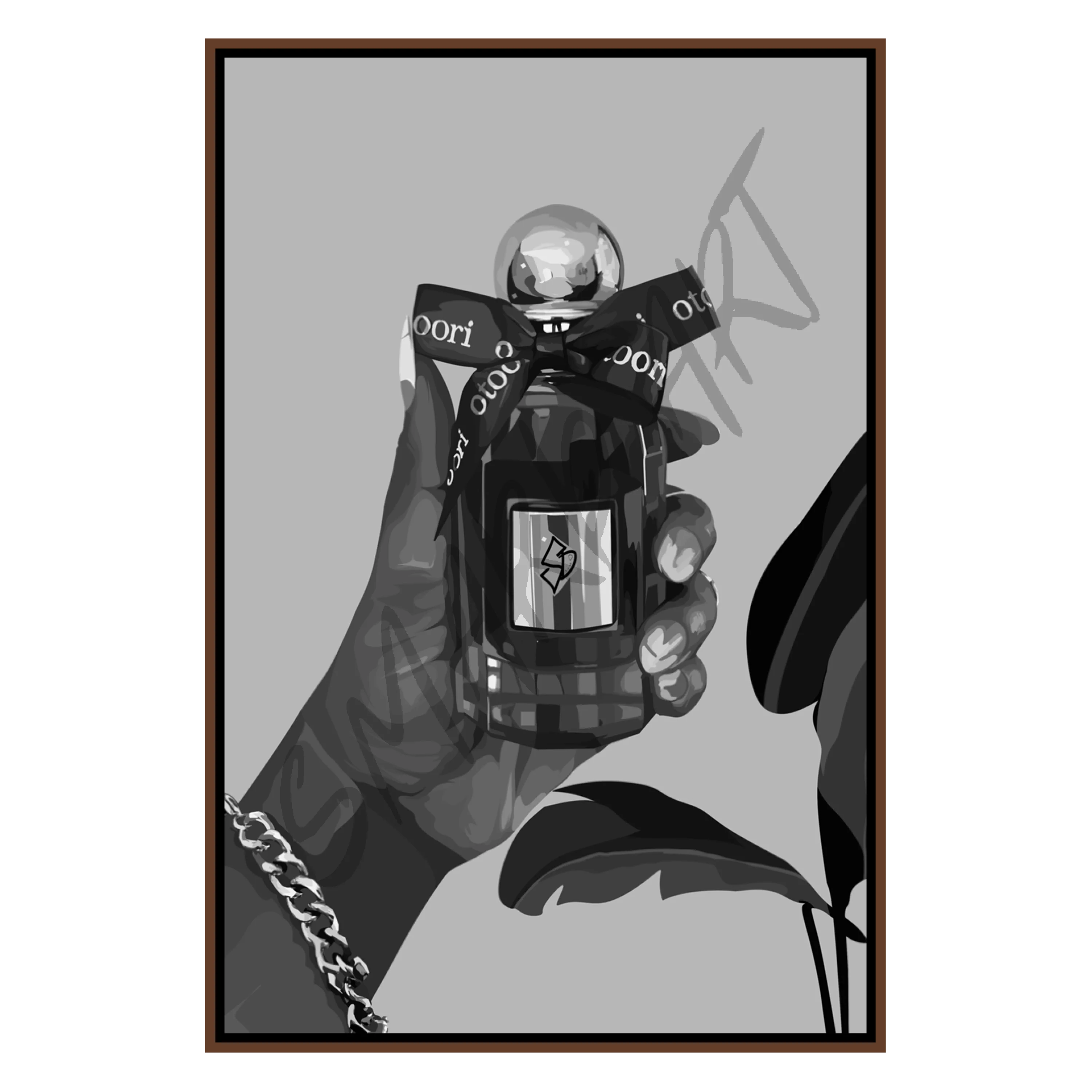 Fragrance Of Love B&W