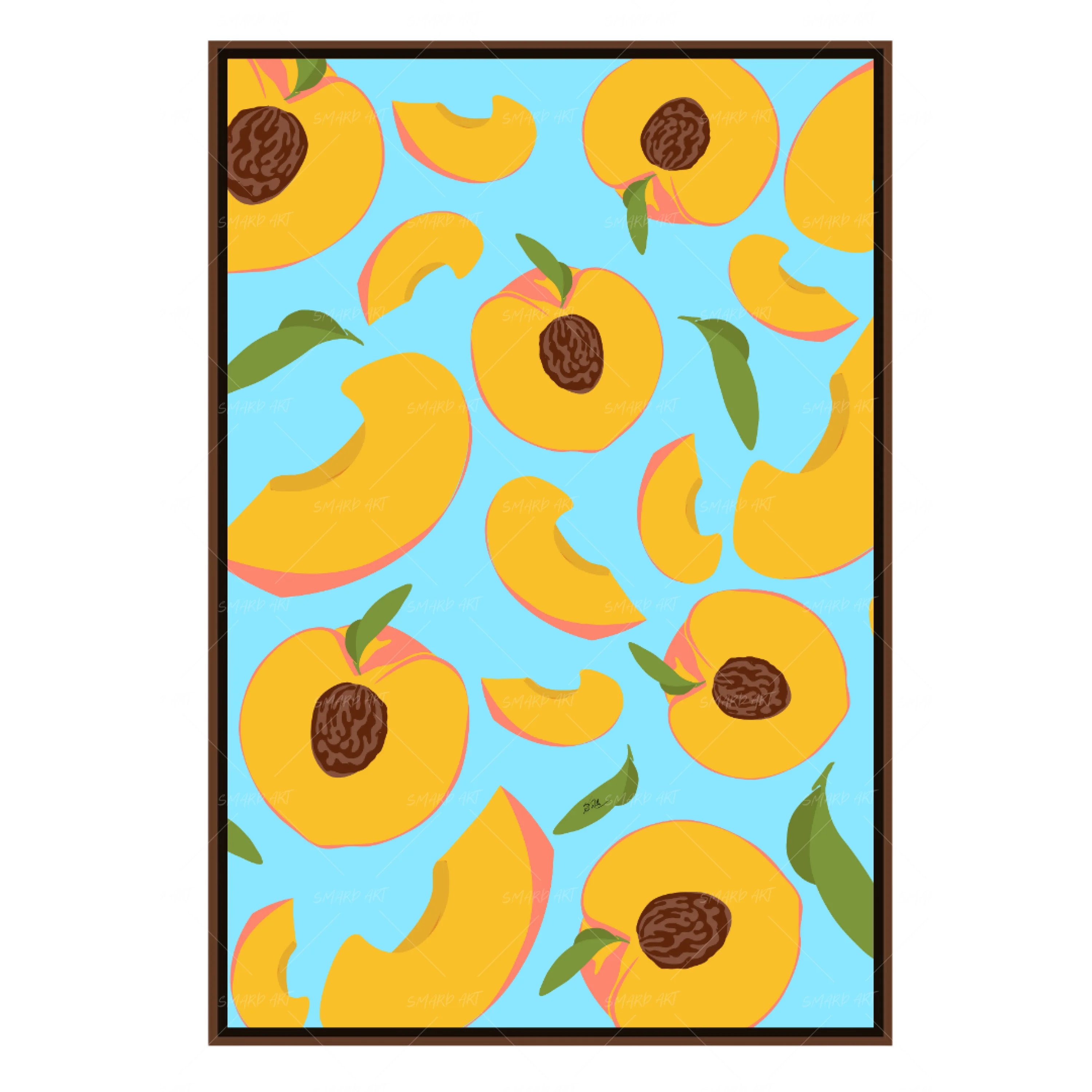 Fruit Patterns: Peach (Smard X Anaya)-Smard