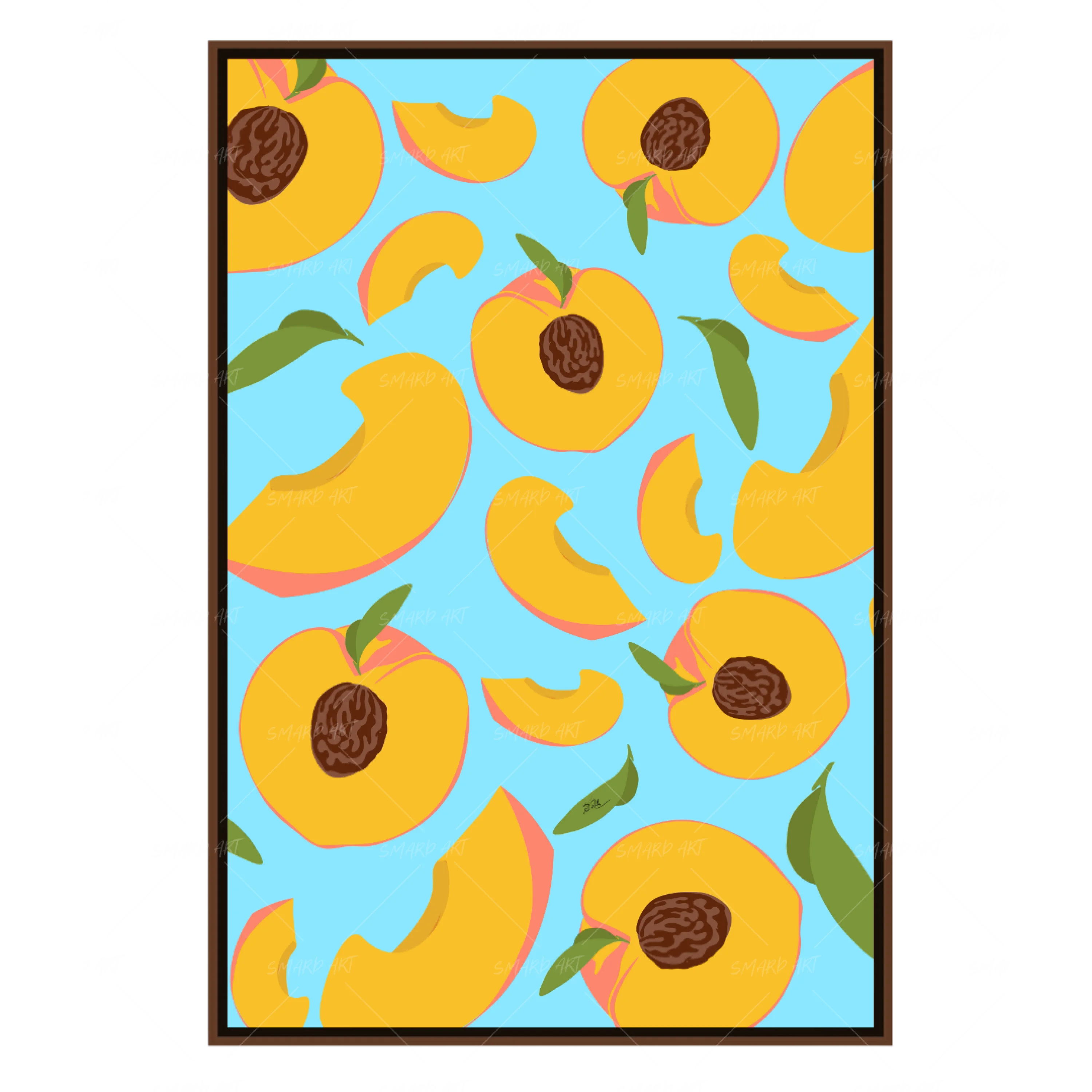 Fruit Patterns: Peach (Smard X Anaya)-Smard