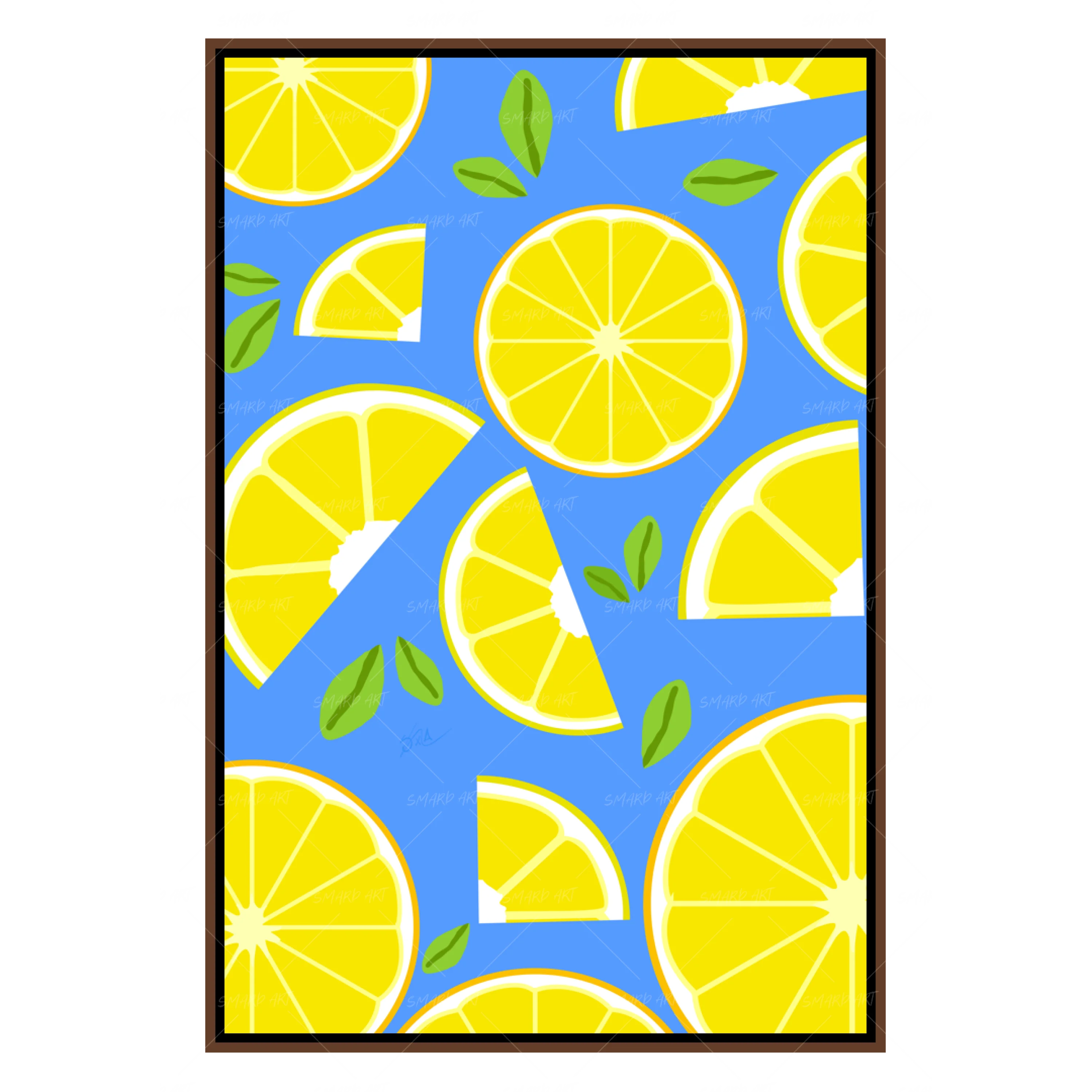 Fruit Patterns: Lemons (Smard X Anaya)-Smard
