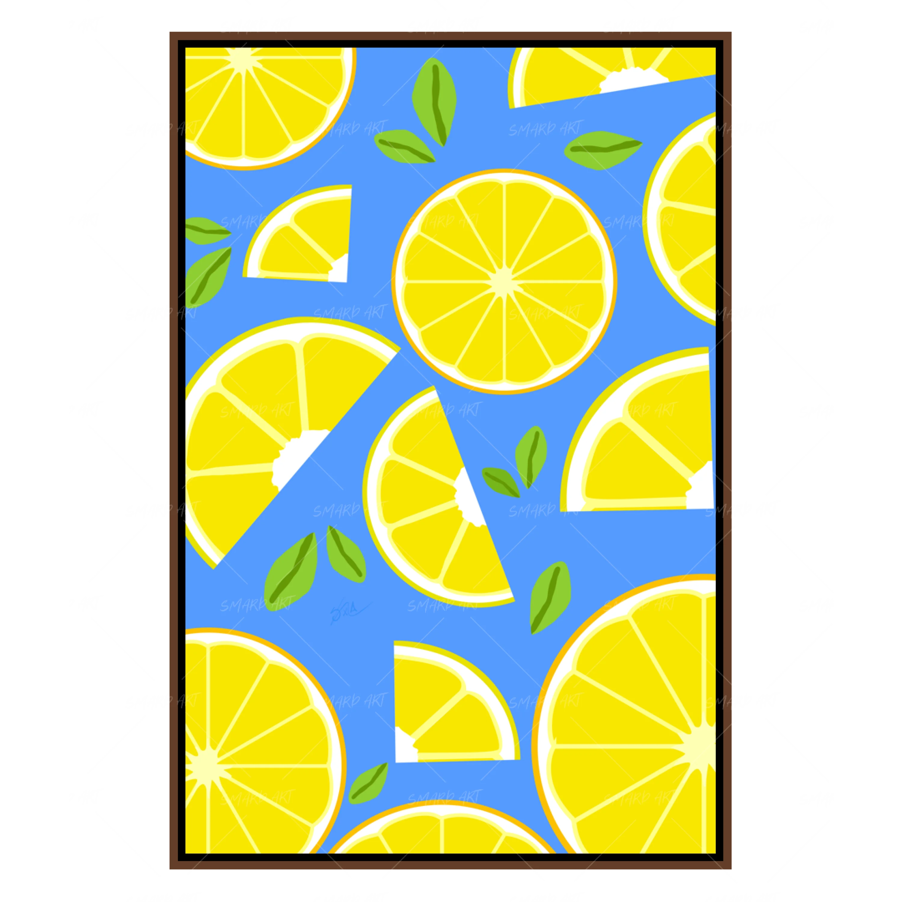 Fruit Patterns: Lemons (Smard X Anaya)-Smard