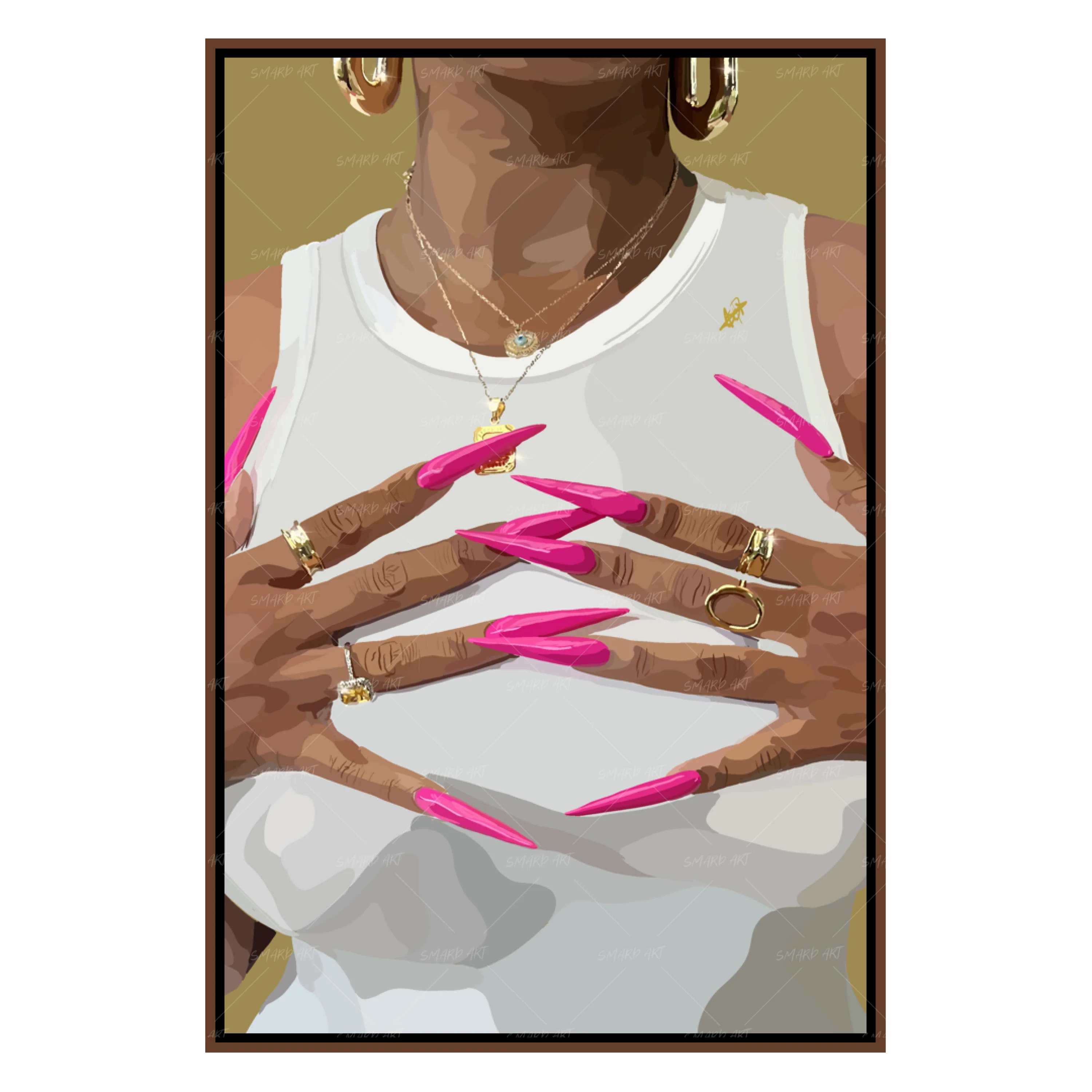 Fuchsia Portrait-Smard