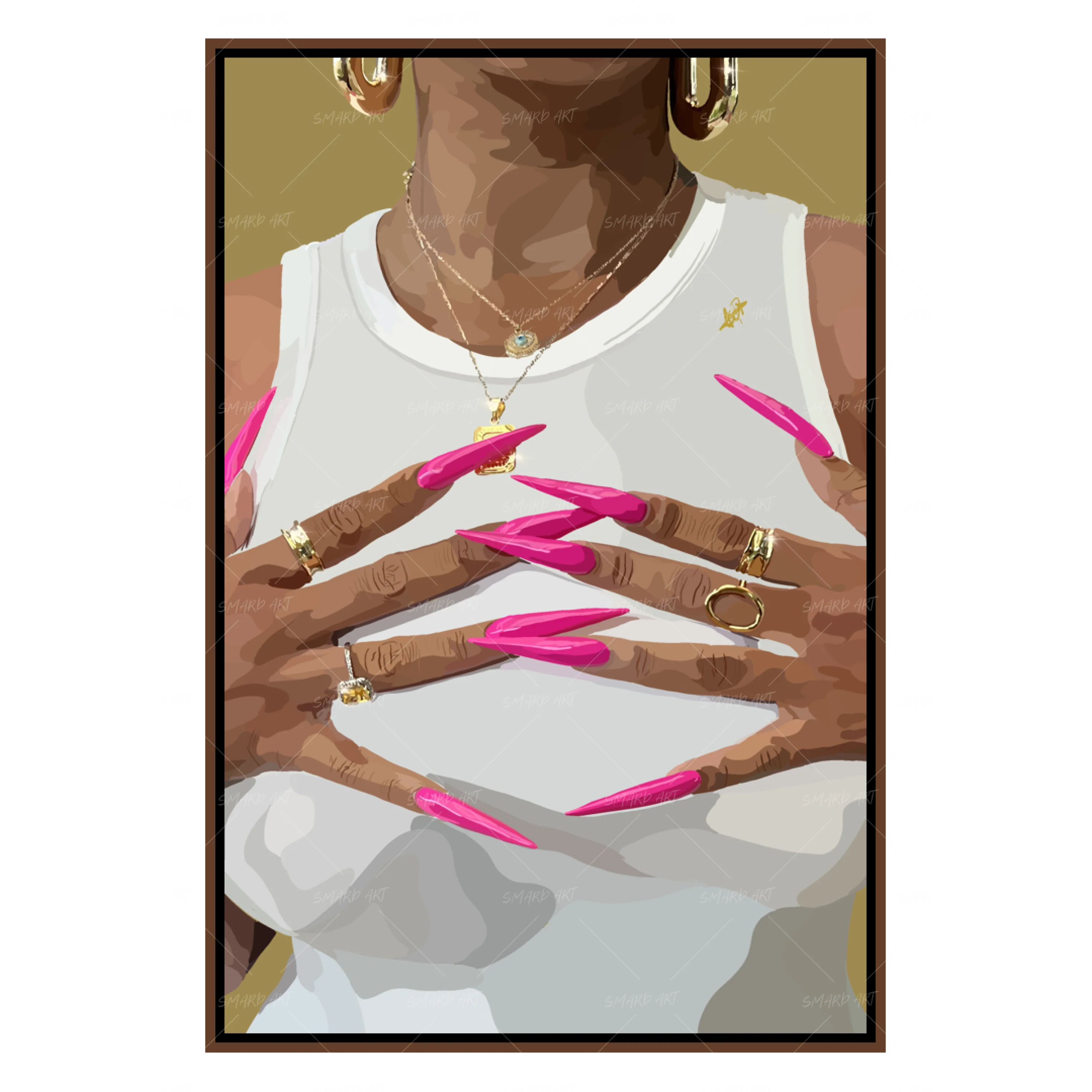 Fuchsia Portrait-Smard