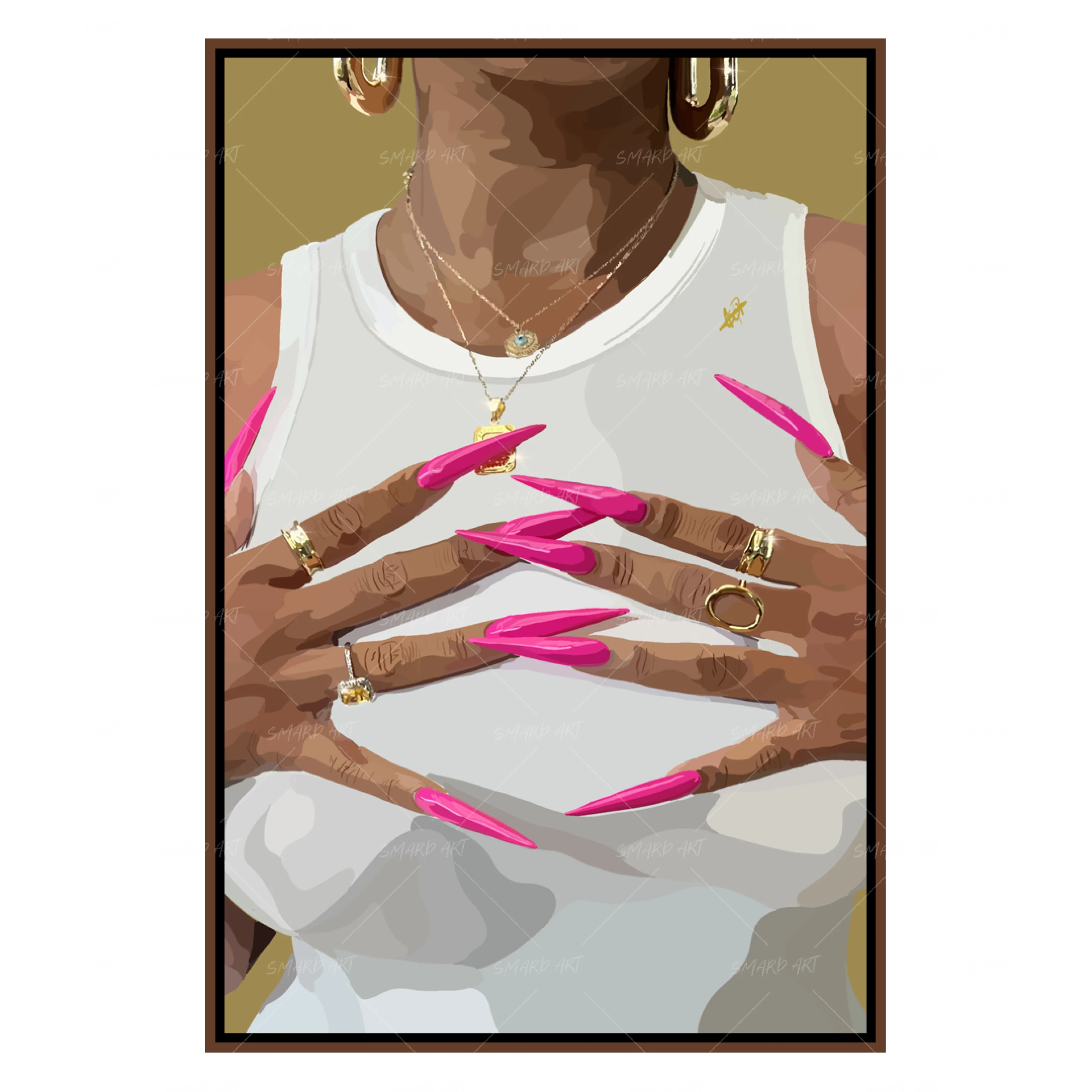 Fuchsia Portrait-Smard