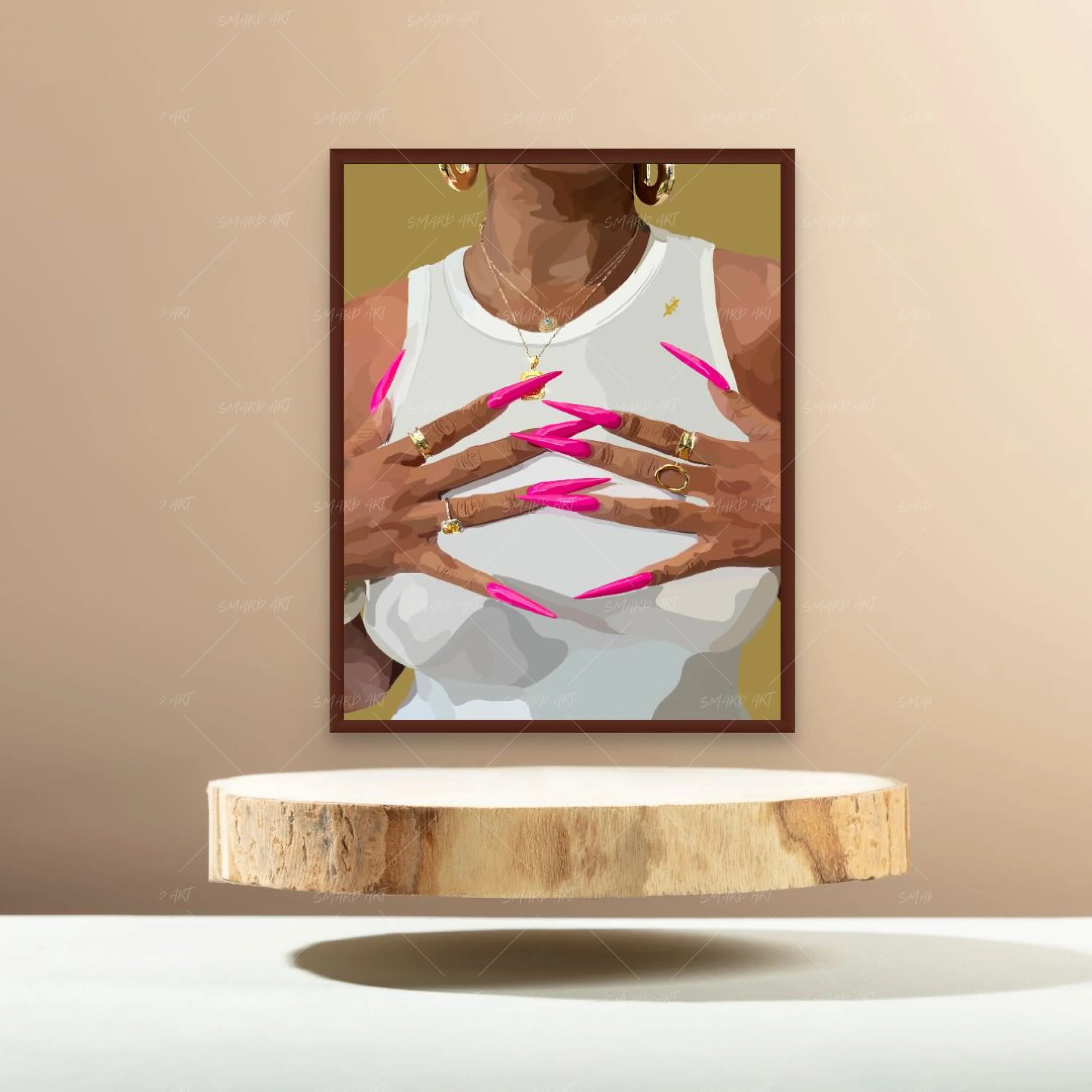 Fuchsia Portrait-Smard