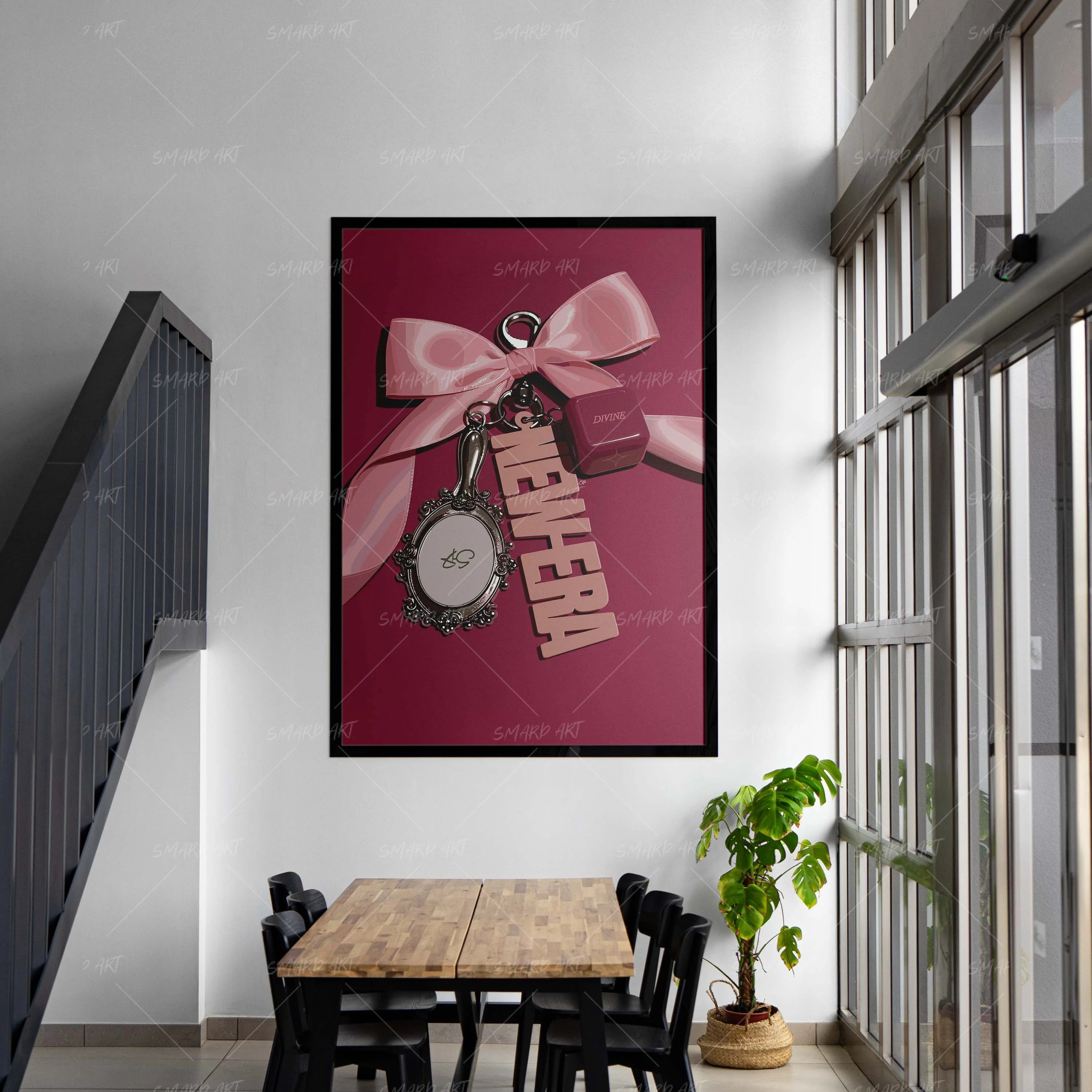 Gifted Era-wall art print featuring decorative artistic design suitable for living rooms, offices, and schools by SmardArt. Elevate your space with Black wall art that speaks to culture, identity, and creativity. At Smard, we celebrate artistry made with melanin, bringing powerful and inspiring designs to life.