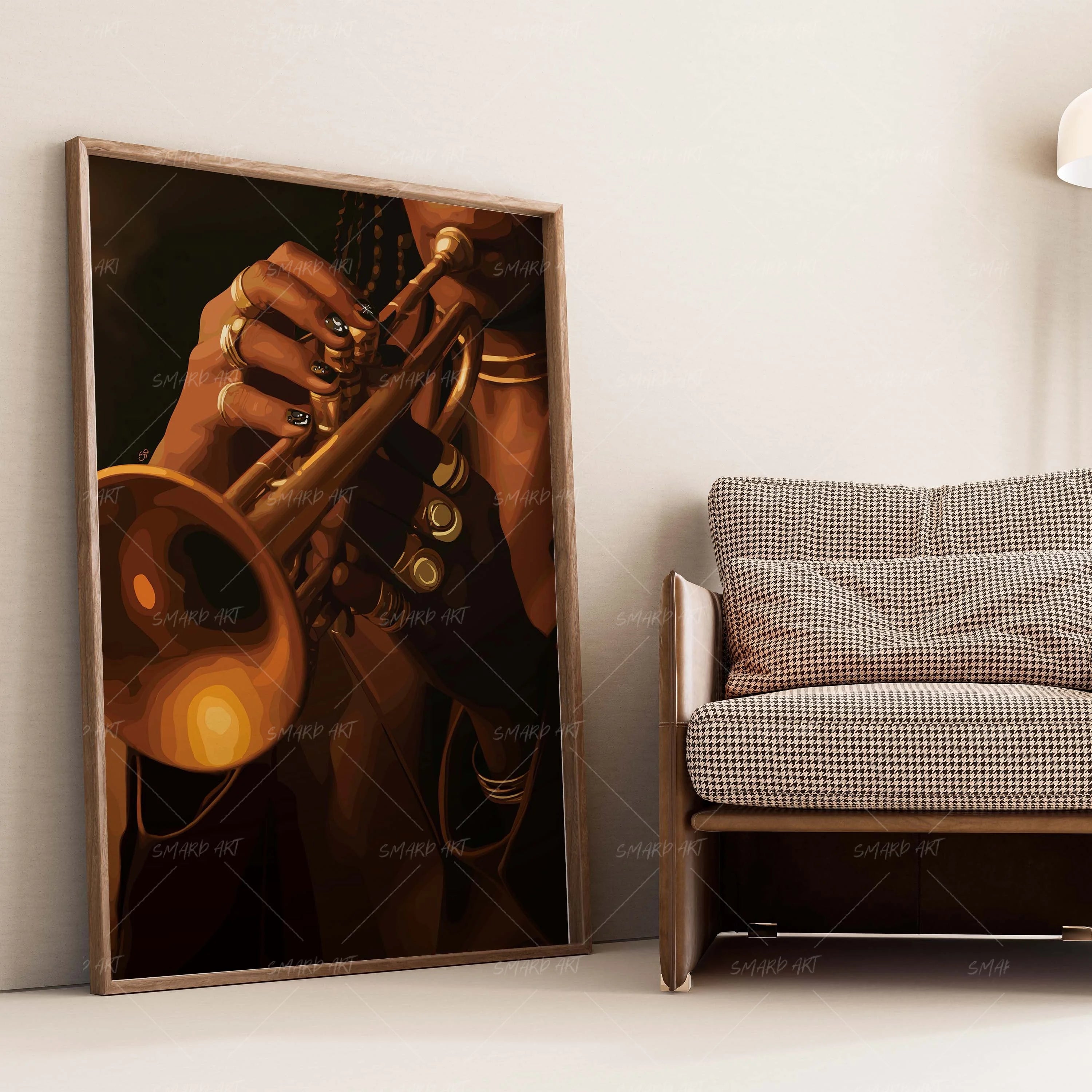 Golden Burst-wall art print featuring decorative artistic design suitable for living rooms, offices, and schools by SmardArt. Elevate your space with Black wall art that speaks to culture, identity, and creativity. At Smard, we celebrate artistry made with melanin, bringing powerful and inspiring designs to life.